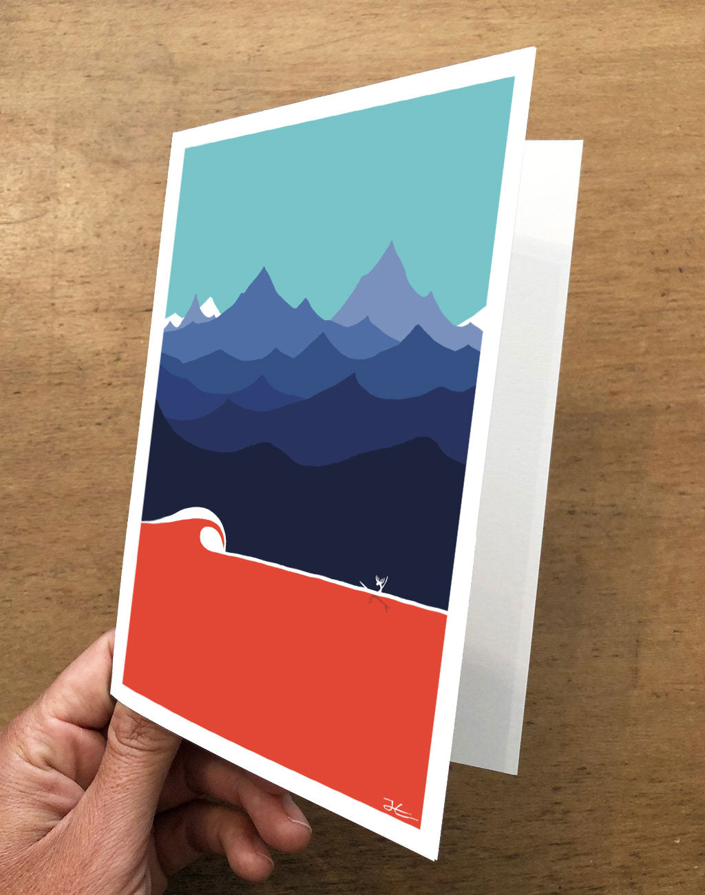 The Moose and the Wave Folded Card Pack