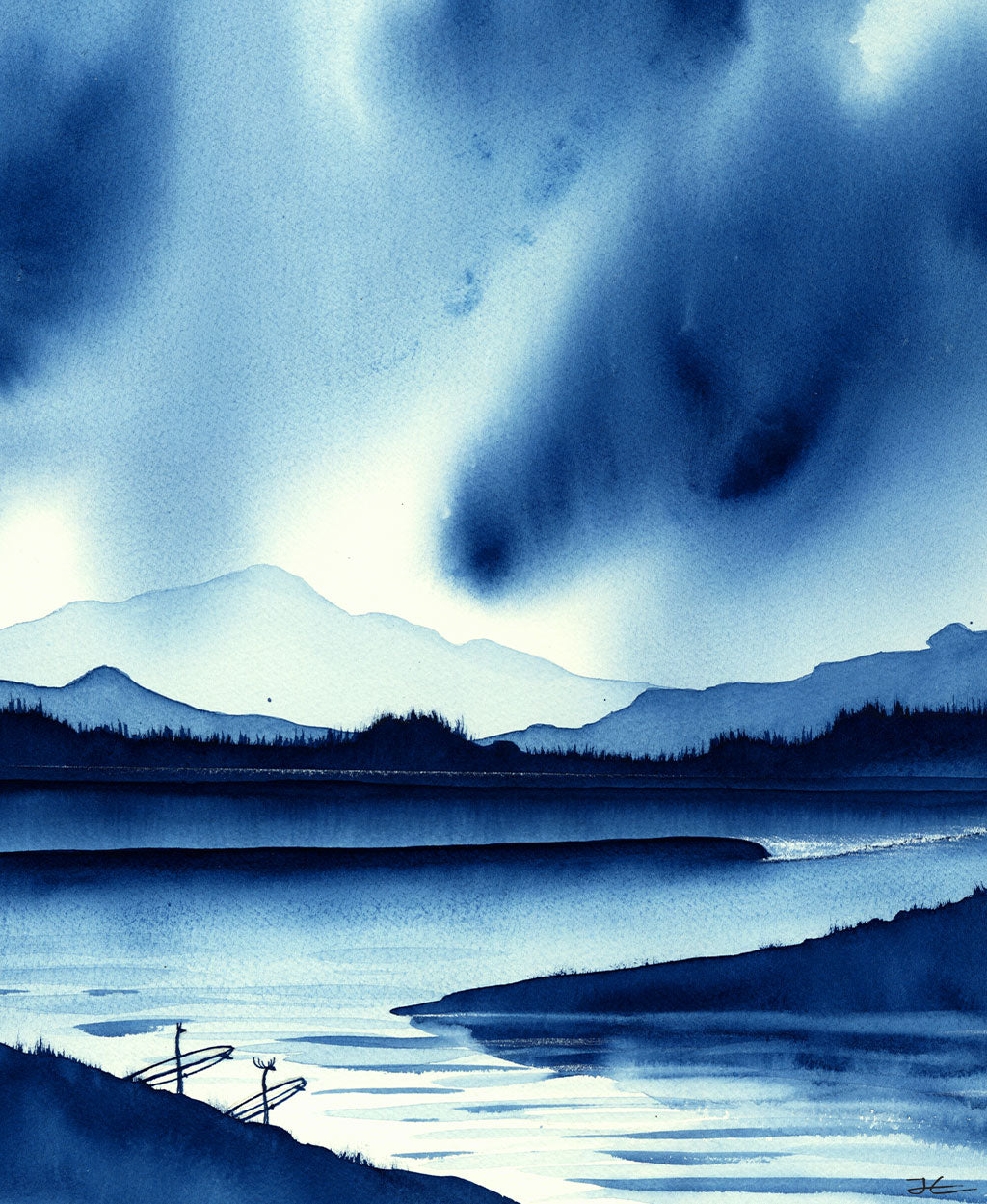 The River Mouth - Print/ Framed Print