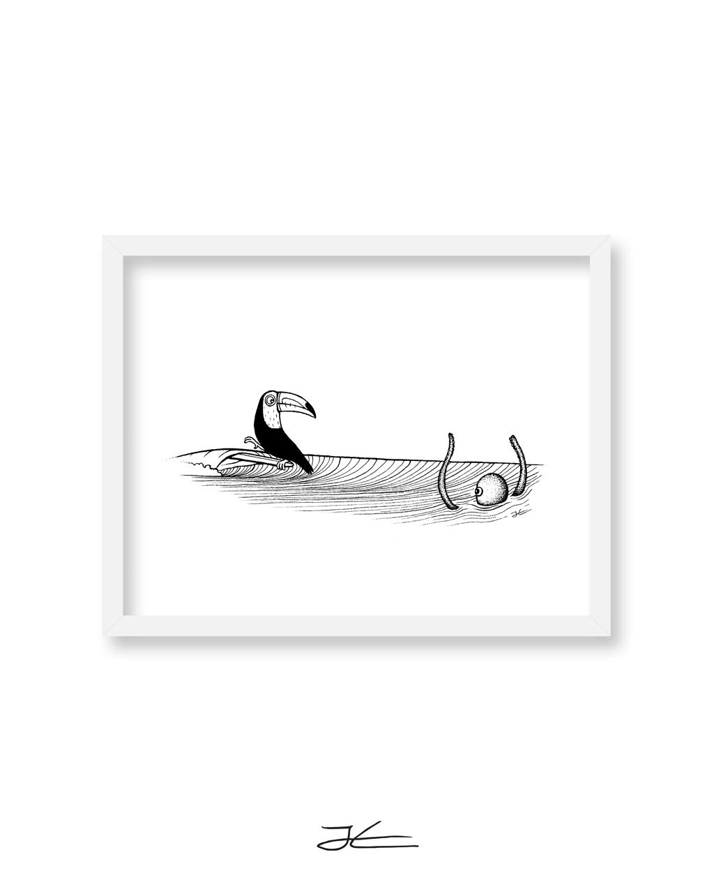 Toucan Hang Three - Print/ Framed Print