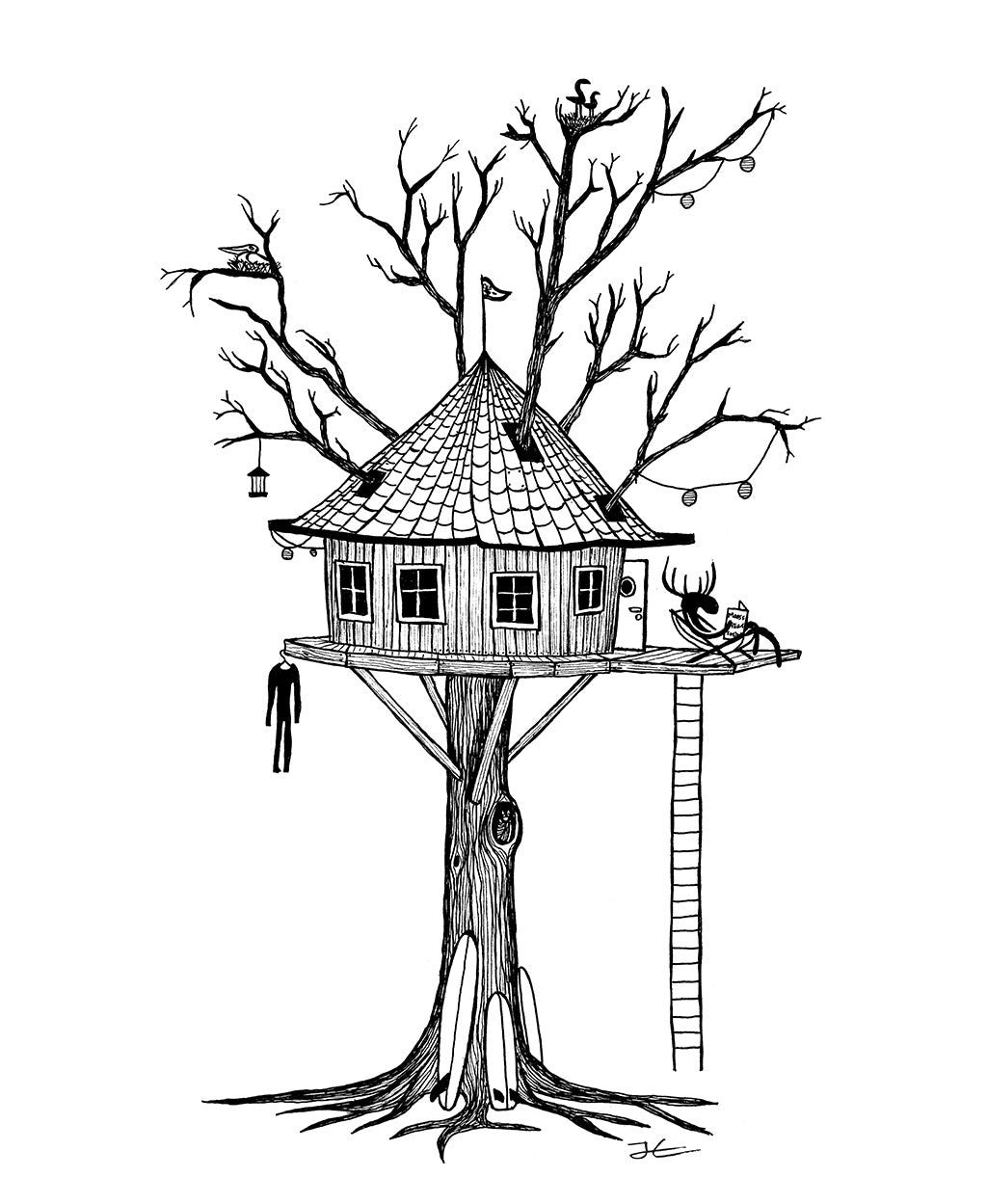 Treehouse Living - Print/ Framed Print