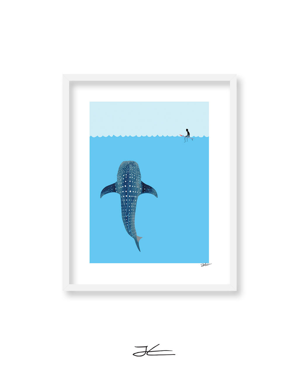 Whale Shark - Print/ Framed Print