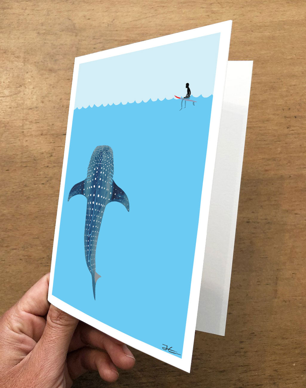 Whale Shark Folded Card Pack