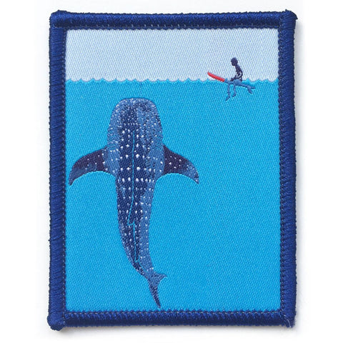 Whale Shark Woven Patch