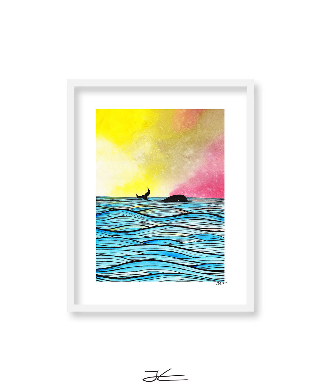 Whales O'hoy - Print/ Framed Print