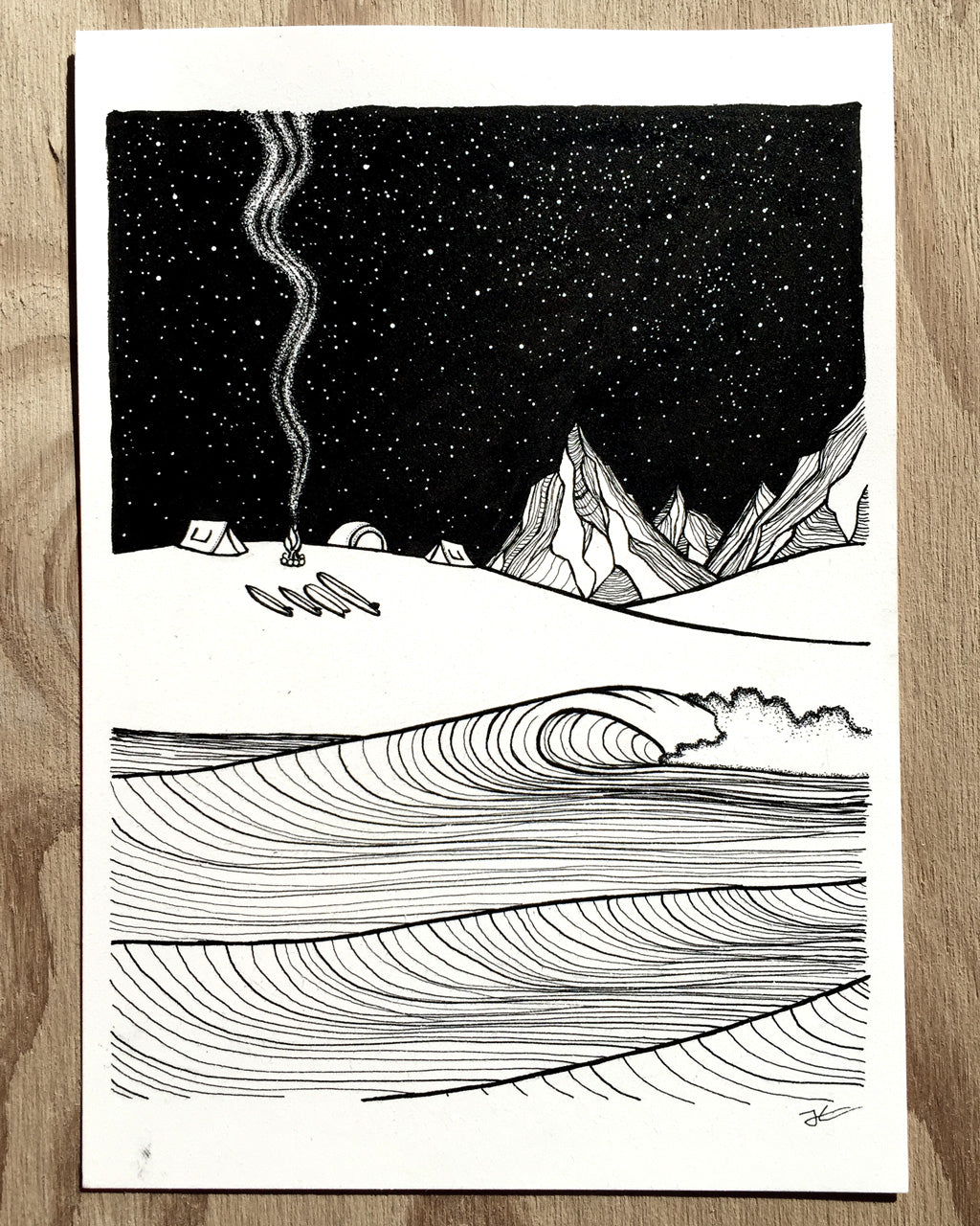 Wonderland. Original illustration - SOLD OUT