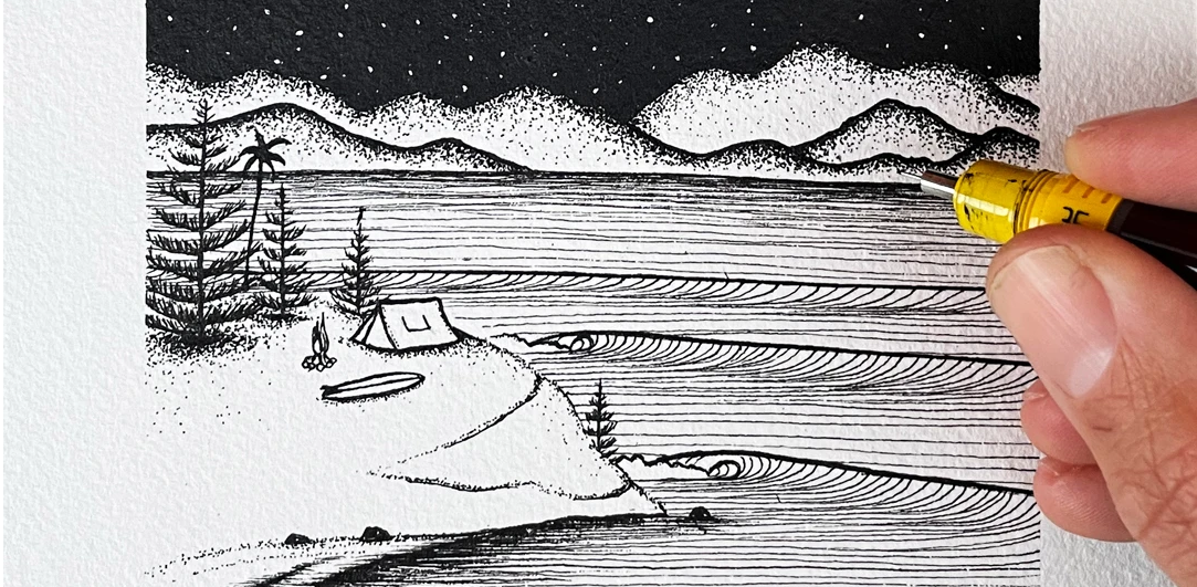 Inktober Day 3 - Starlight