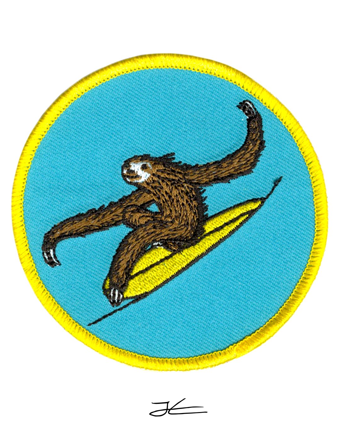 Surfing Sloth Patch