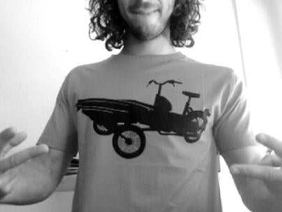 Flakmoped - T- Shirt Design
