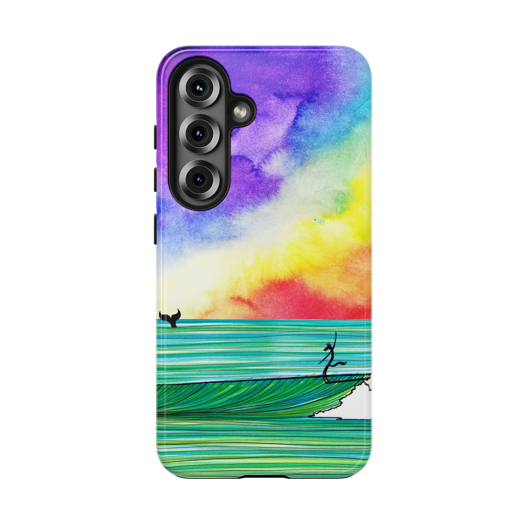The Wolf And The Whale Tough Phone Case