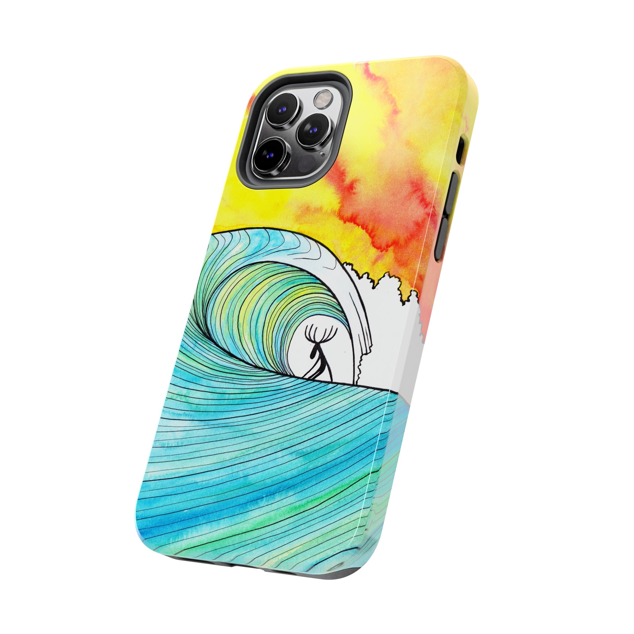 Sunset Slab Tough Phone Case