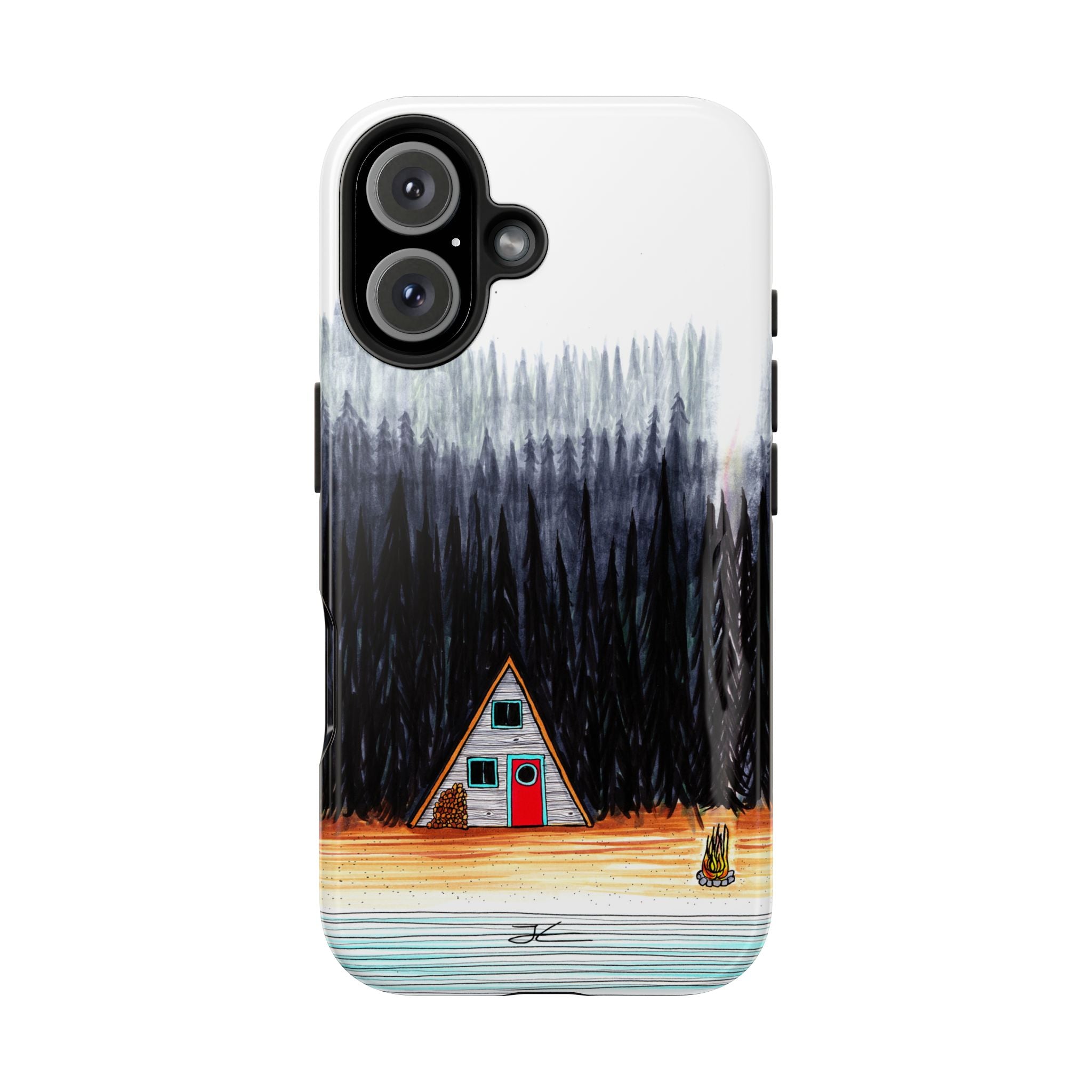 Cabin by The End Of The Road Tough Phone Case