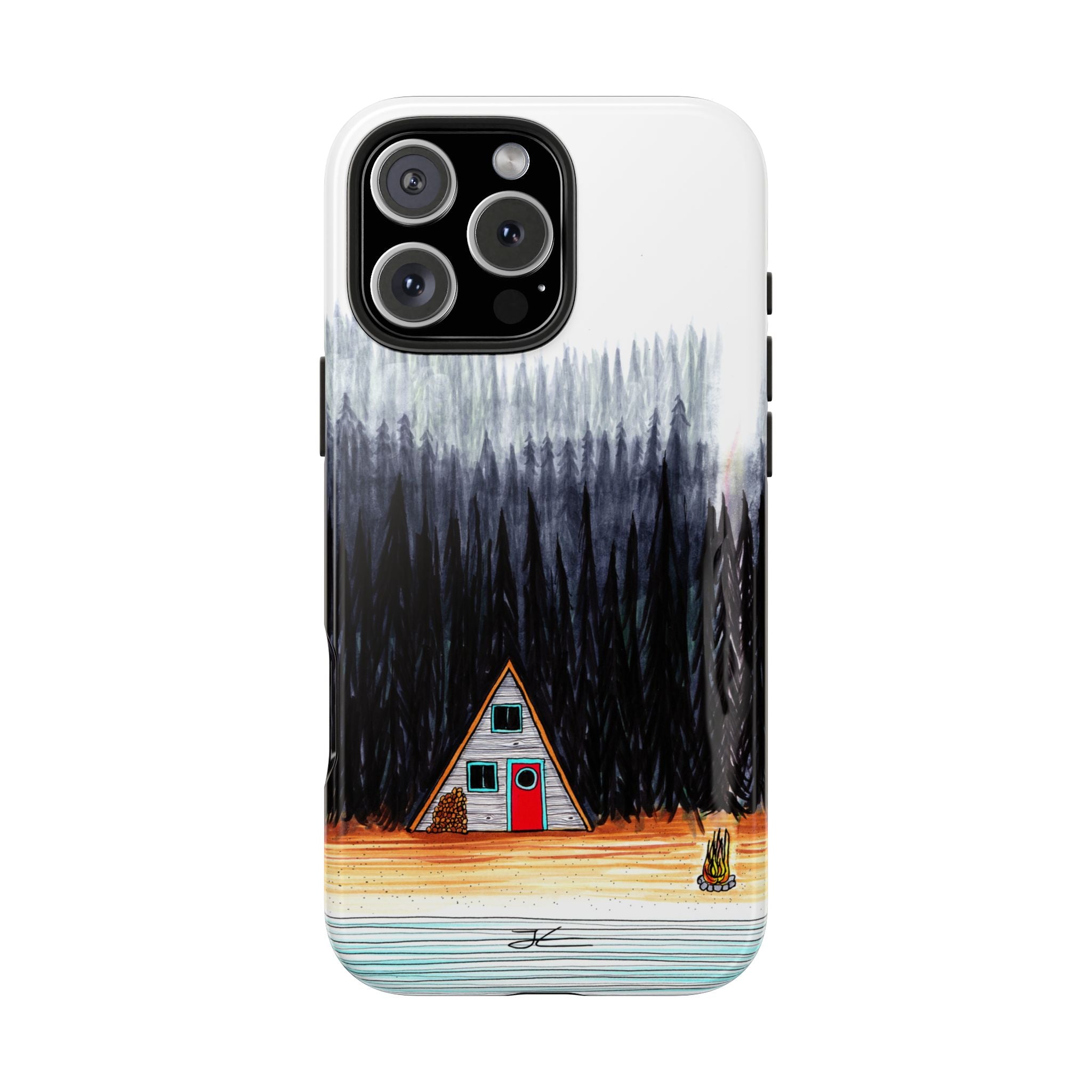 Cabin by The End Of The Road Tough Phone Case