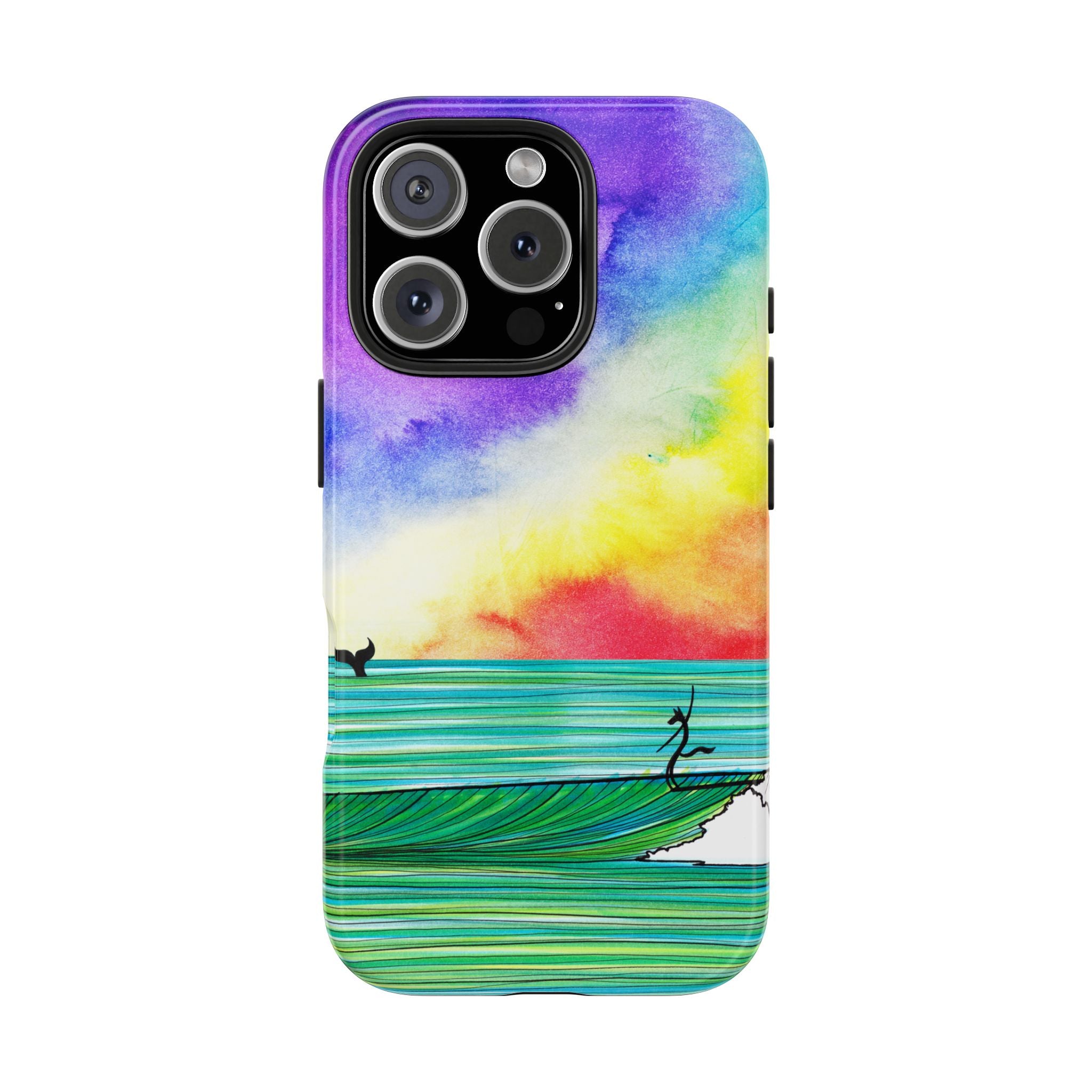 The Wolf And The Whale Tough Phone Case