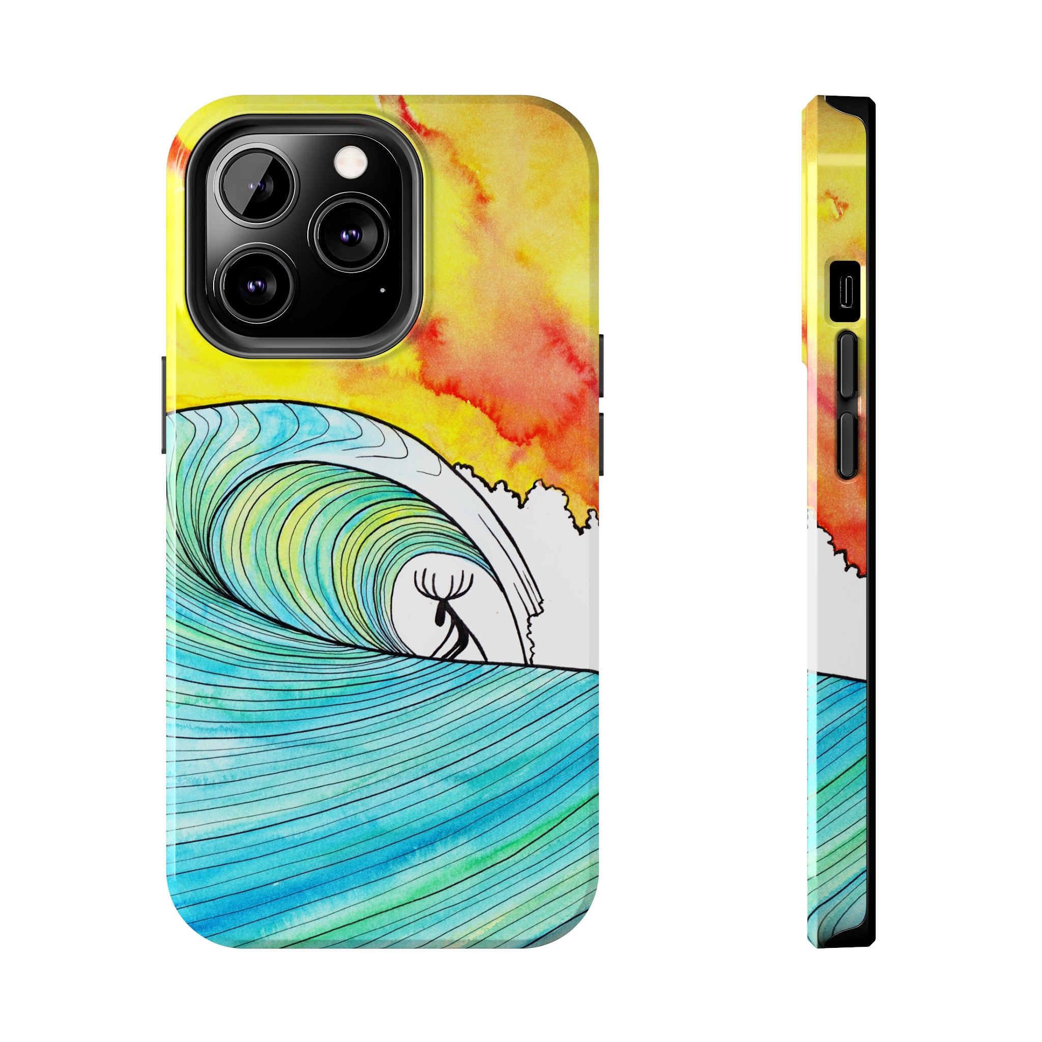 Sunset Slab Tough Phone Case