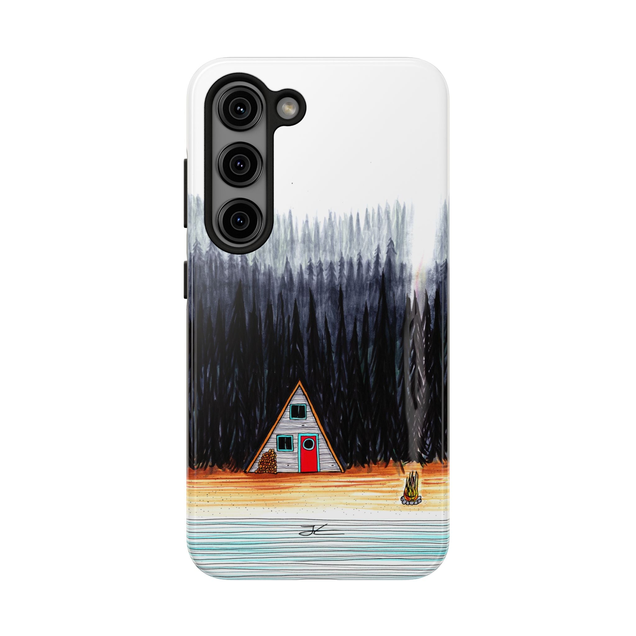 Cabin by The End Of The Road Tough Phone Case