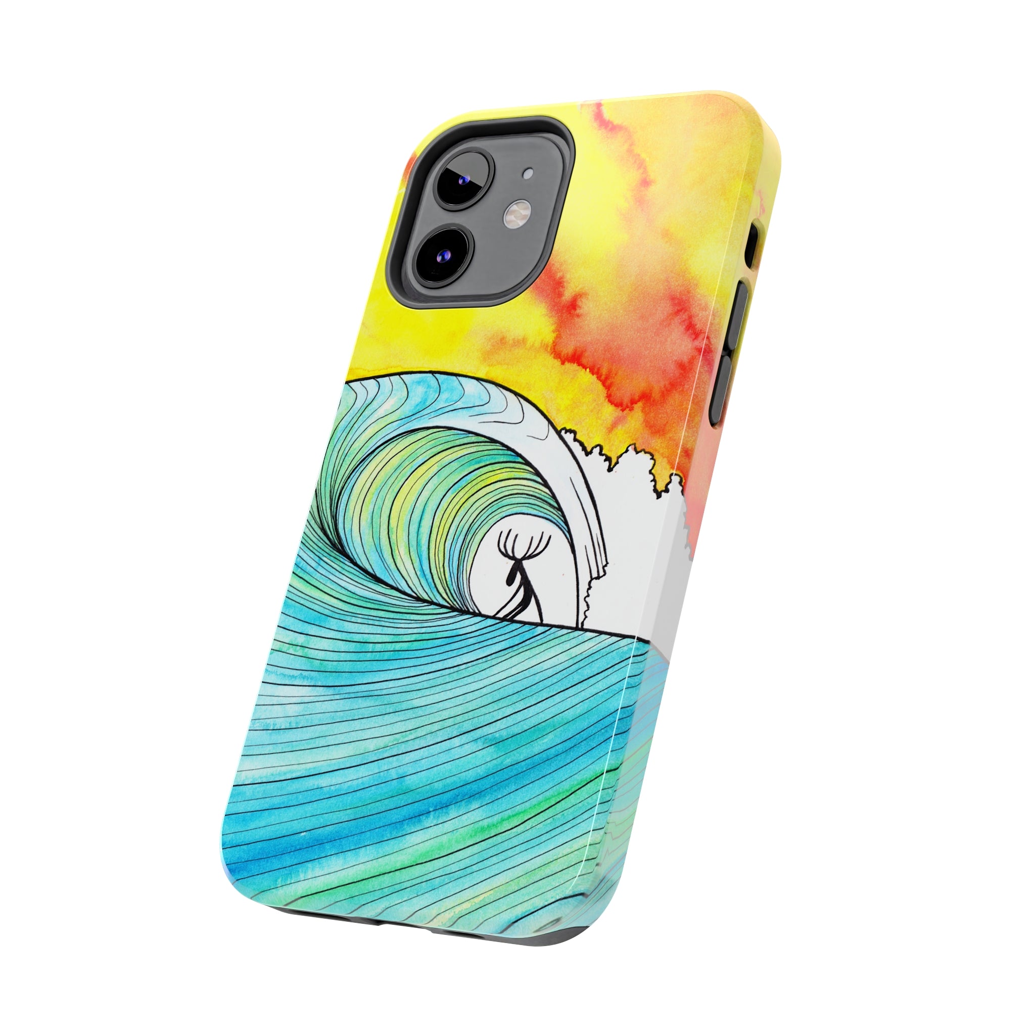 Sunset Slab Tough Phone Case