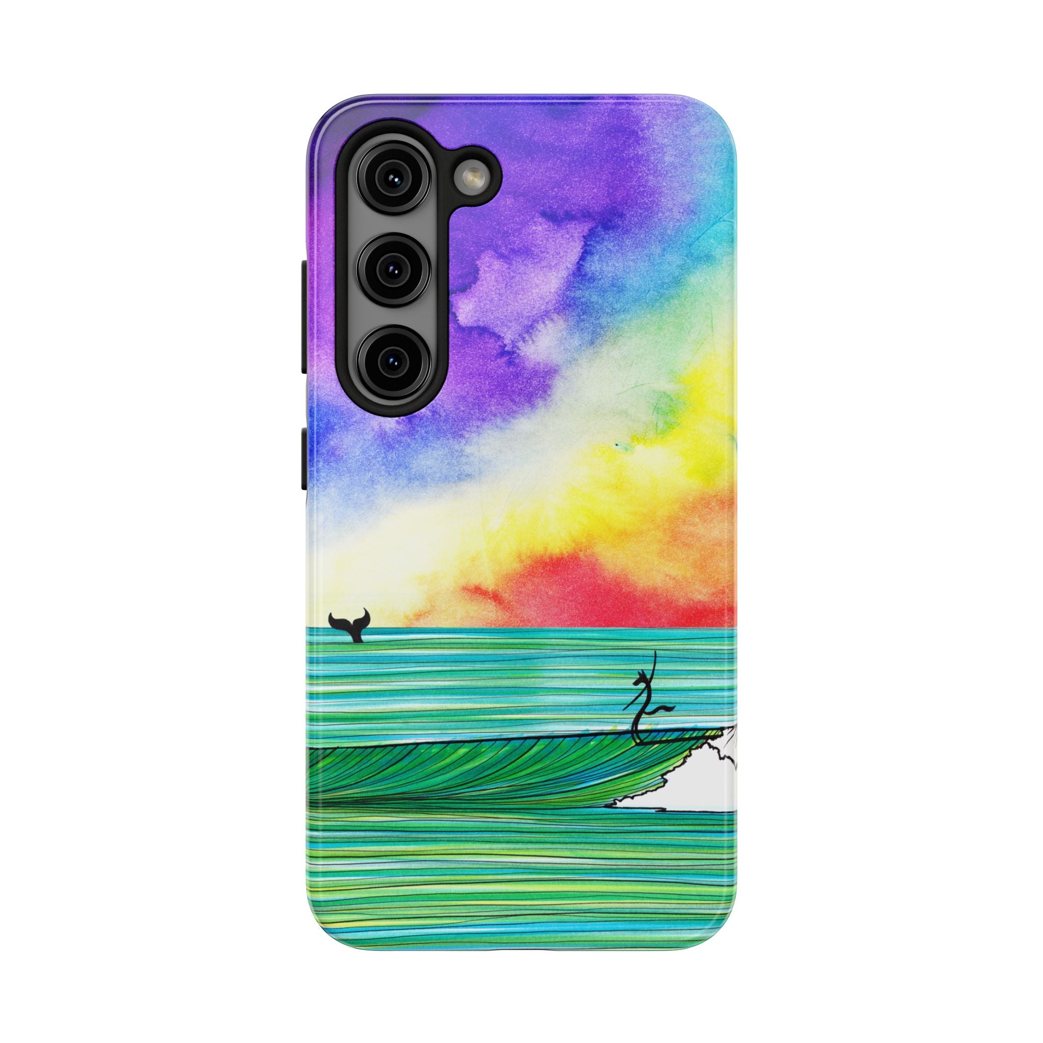 The Wolf And The Whale Tough Phone Case