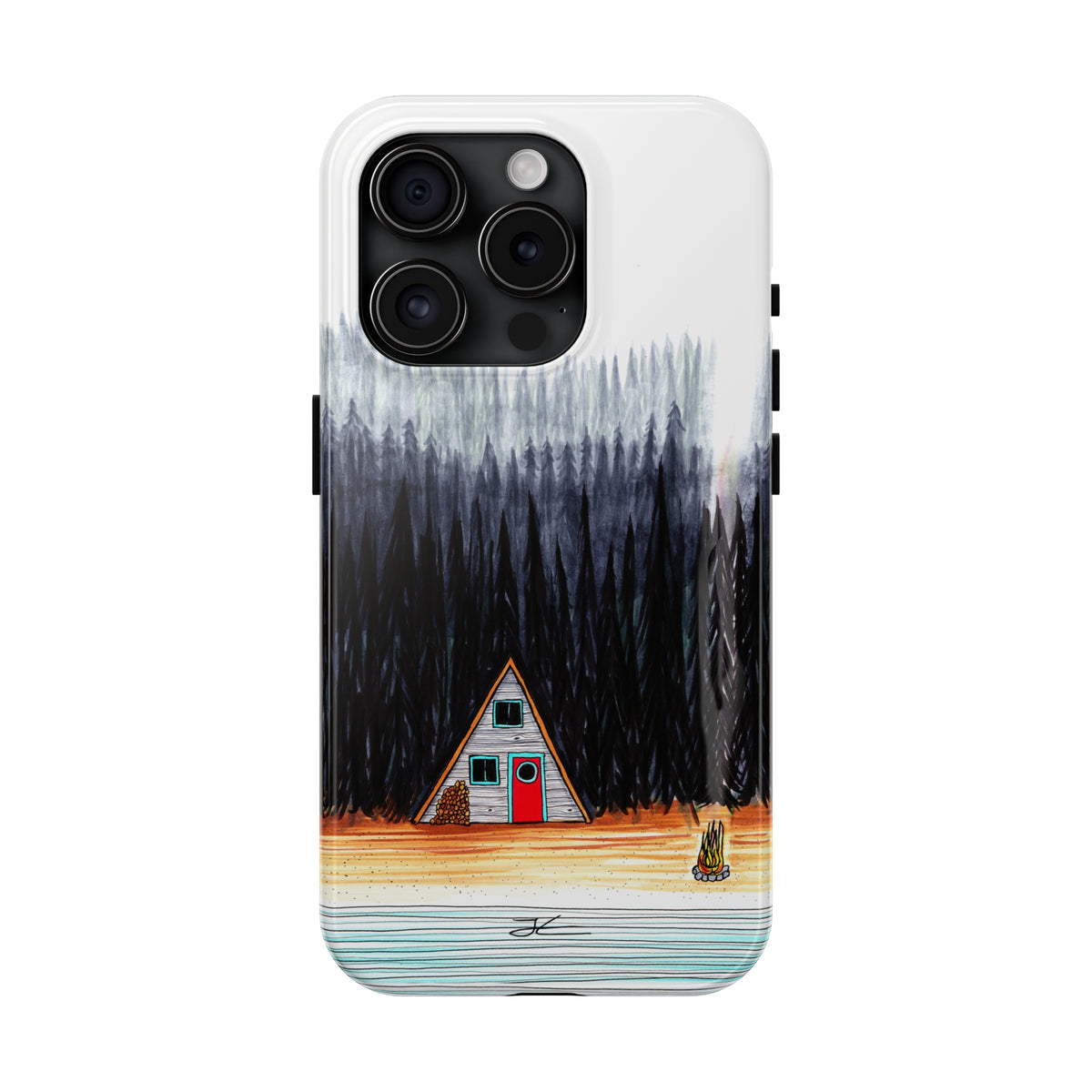 Cabin by The End Of The Road Tough Phone Case