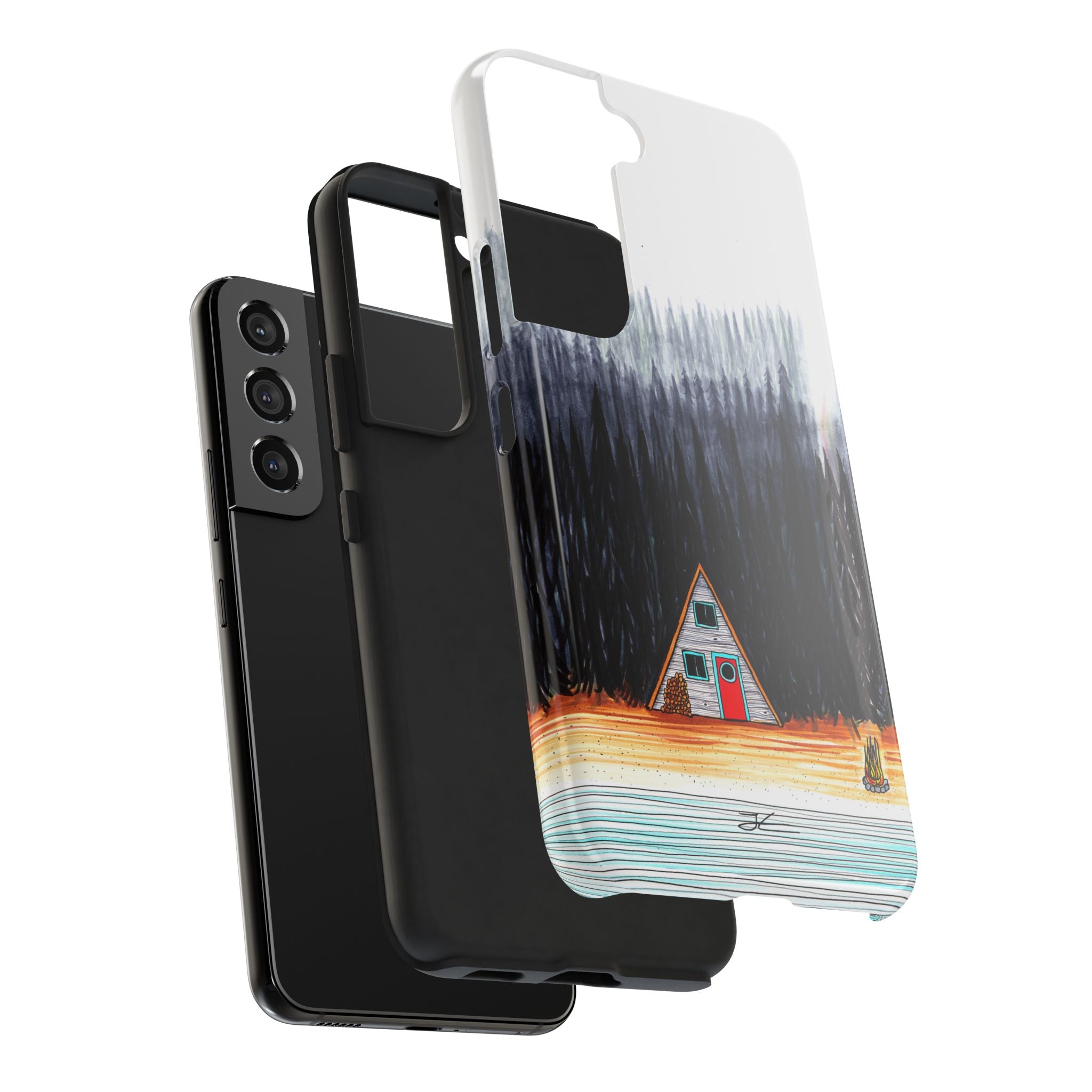 Cabin by The End Of The Road Tough Phone Case