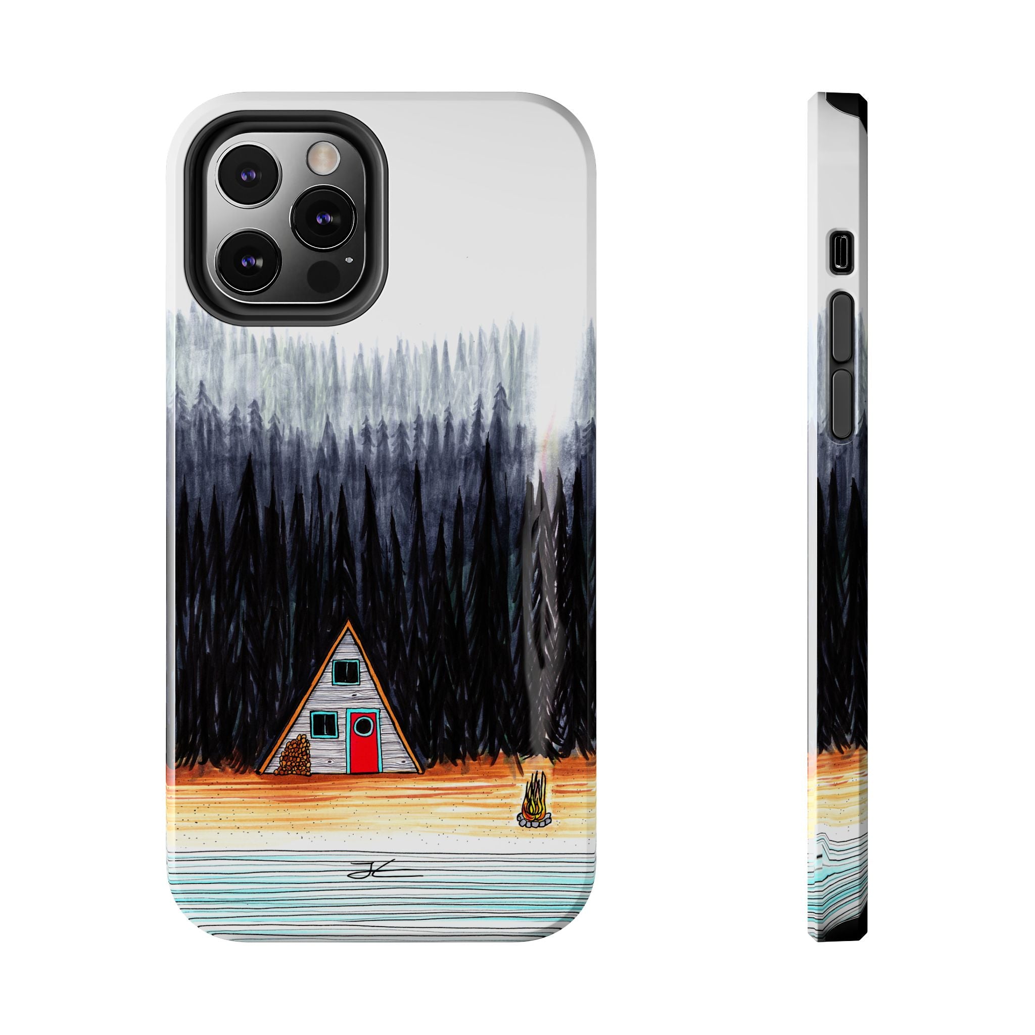 Cabin by The End Of The Road Tough Phone Case