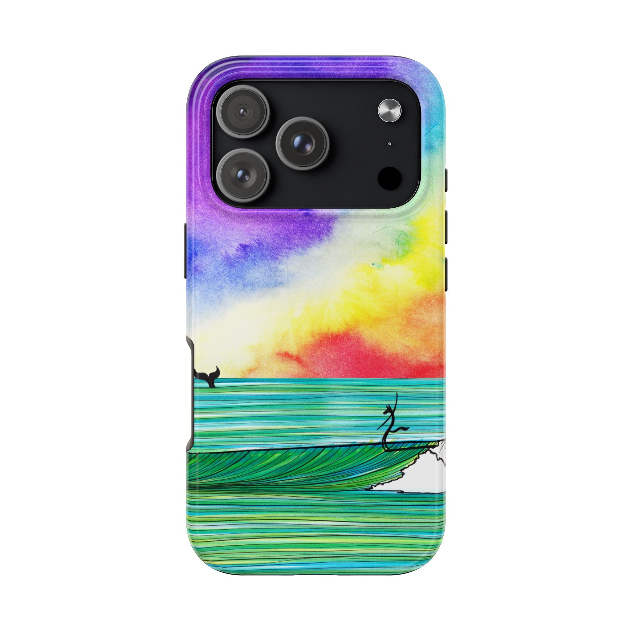 The Wolf And The Whale Tough Phone Case