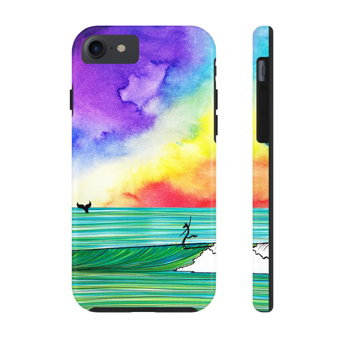 The Wolf And The Whale Tough Phone Case