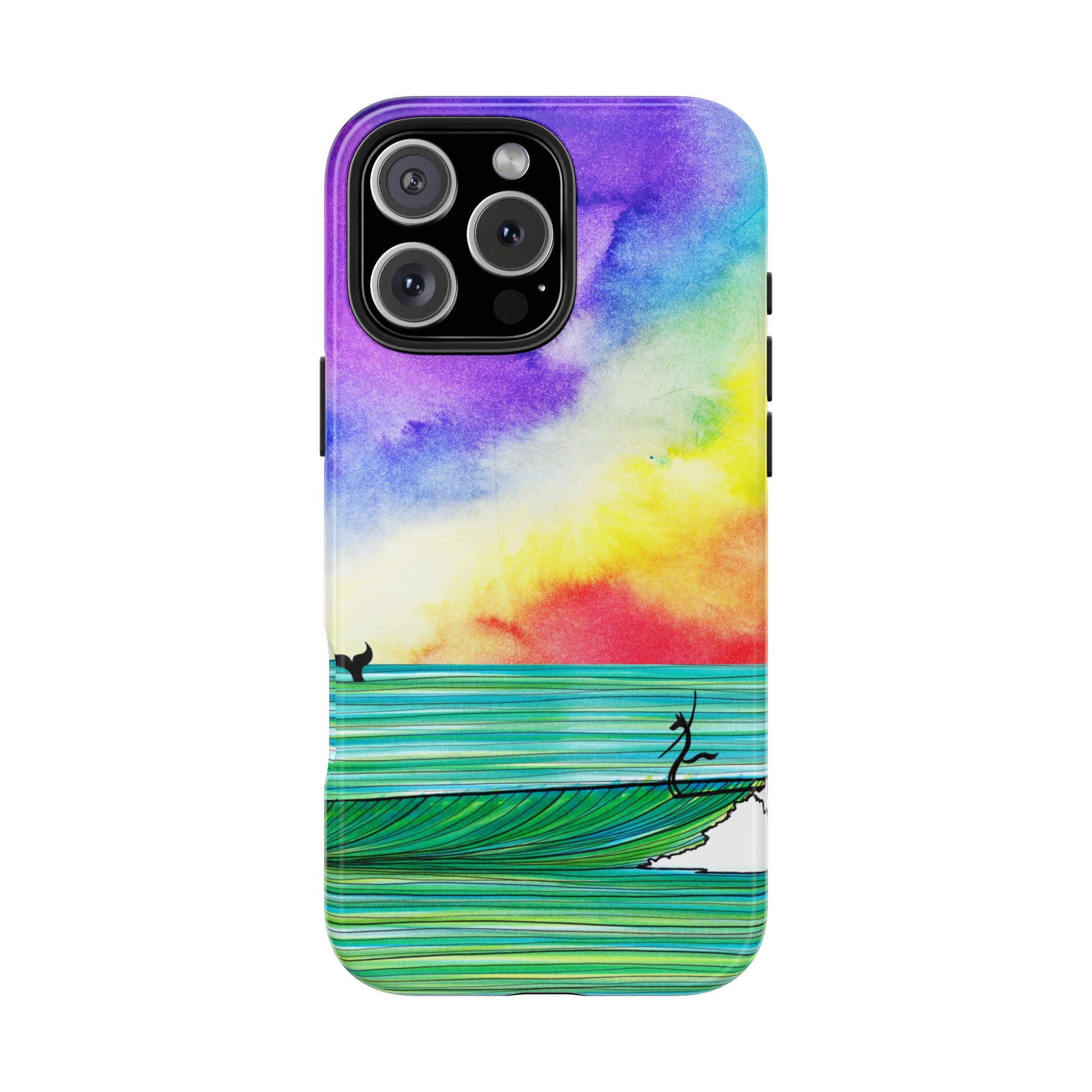 The Wolf And The Whale Tough Phone Case