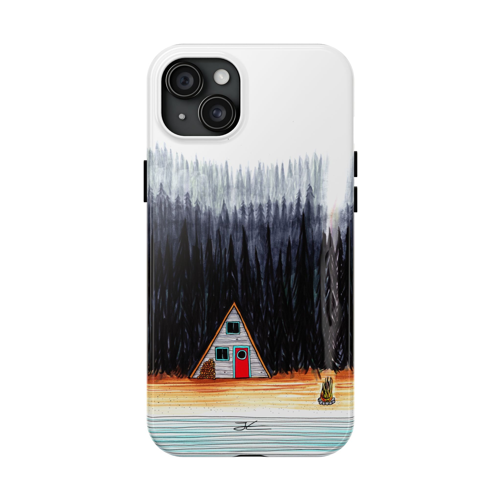 Cabin by The End Of The Road Tough Phone Case