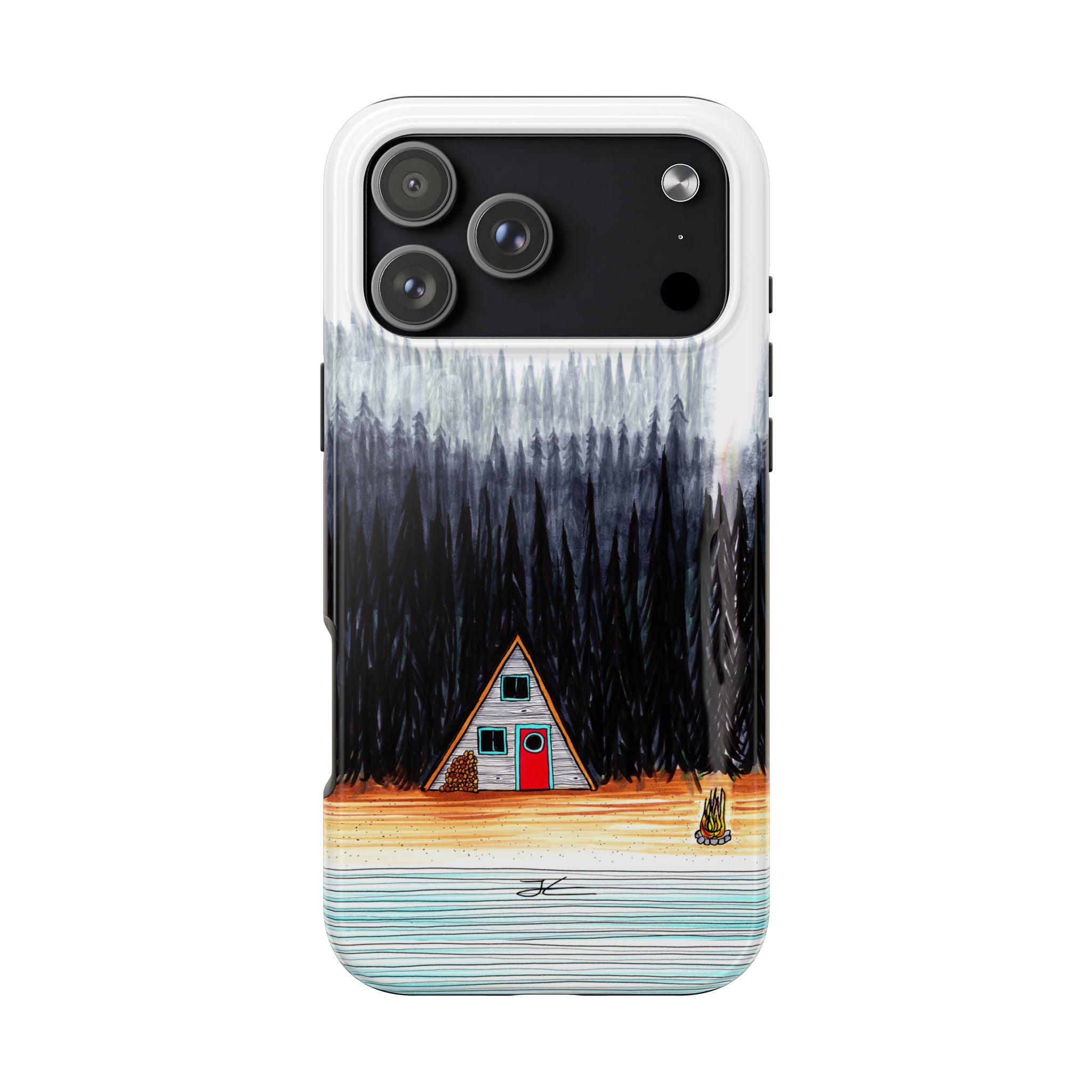 Cabin by The End Of The Road Tough Phone Case