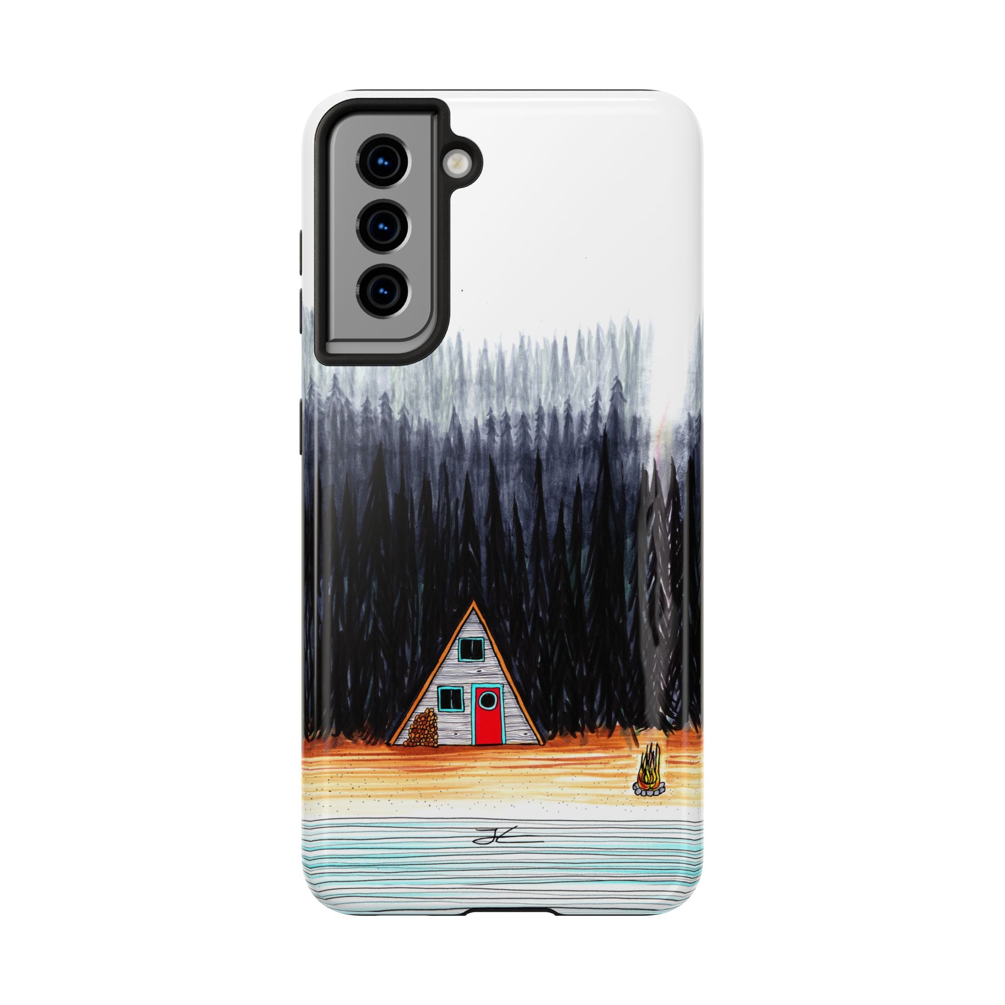 Cabin by The End Of The Road Tough Phone Case