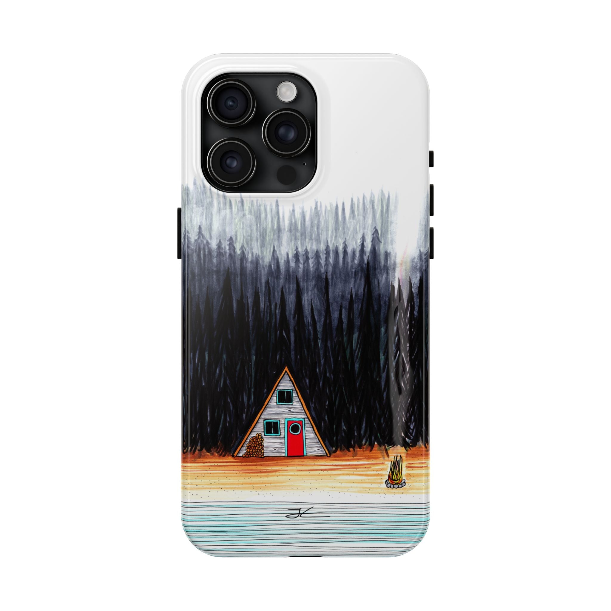 Cabin by The End Of The Road Tough Phone Case