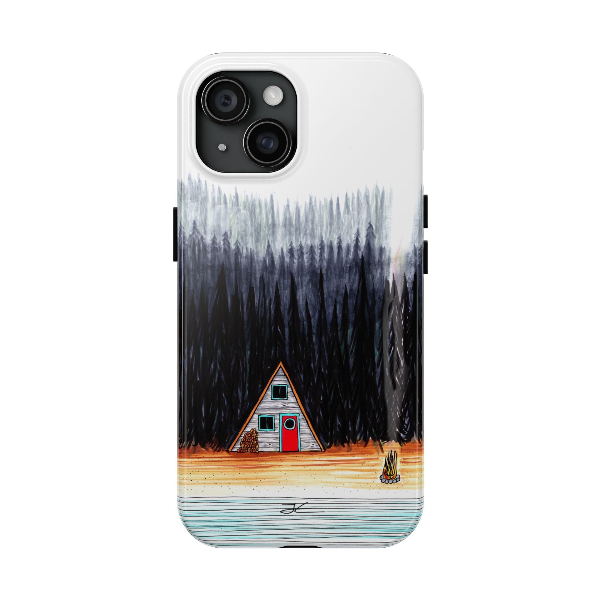 Cabin by The End Of The Road Tough Phone Case