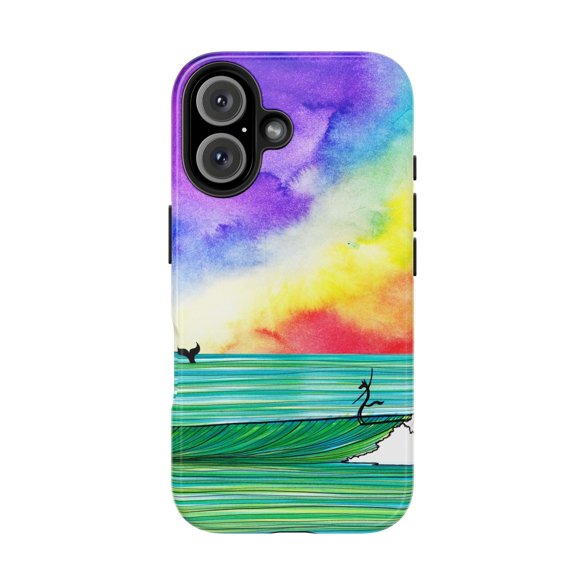 The Wolf And The Whale Tough Phone Case