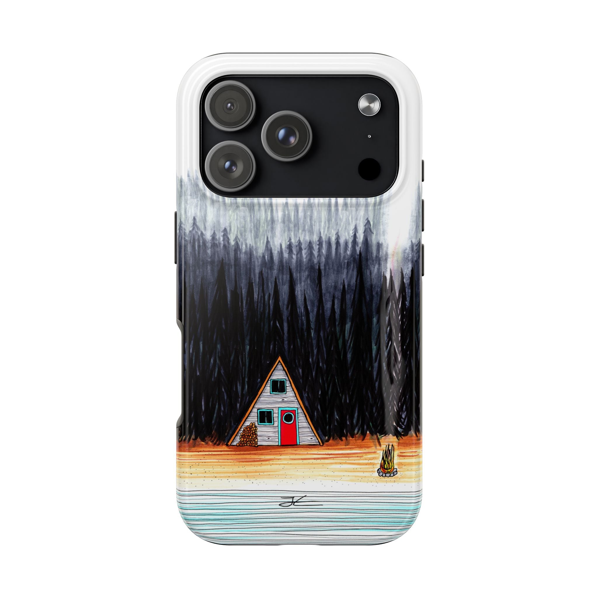 Cabin by The End Of The Road Tough Phone Case