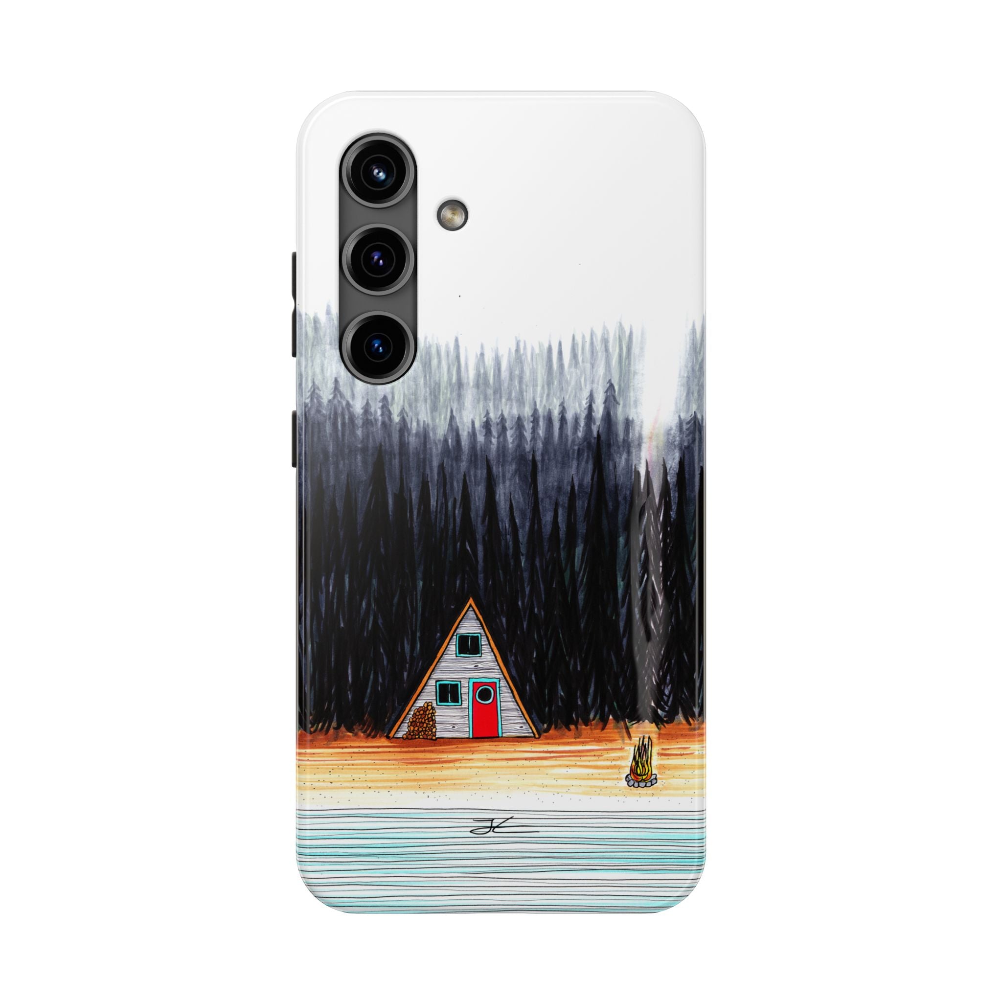 Cabin by The End Of The Road Tough Phone Case