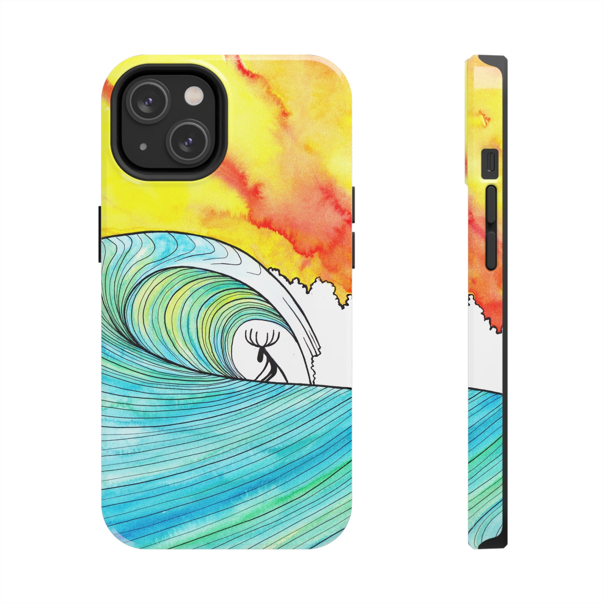 Sunset Slab Tough Phone Case