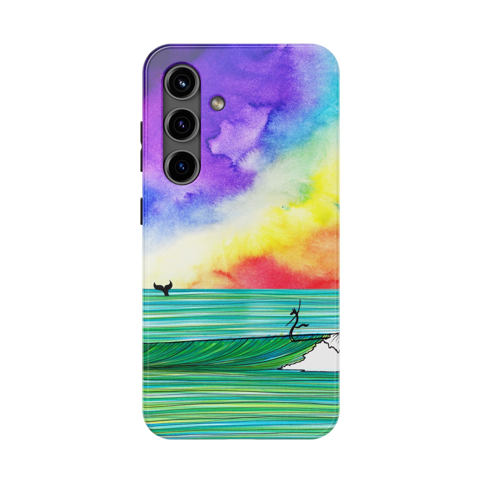 The Wolf And The Whale Tough Phone Case