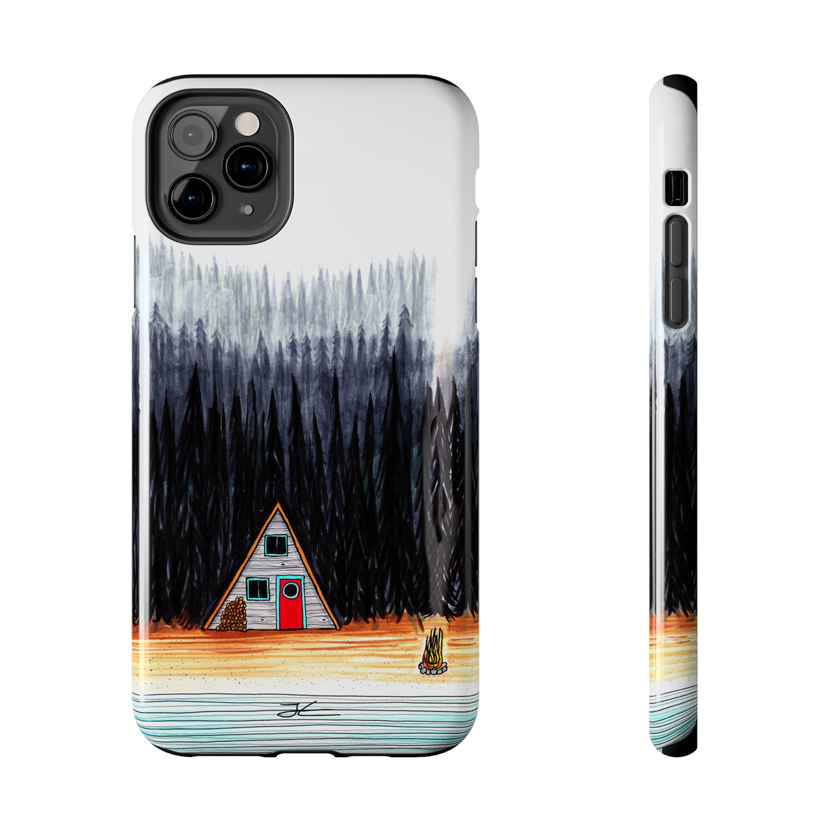 Cabin by The End Of The Road Tough Phone Case