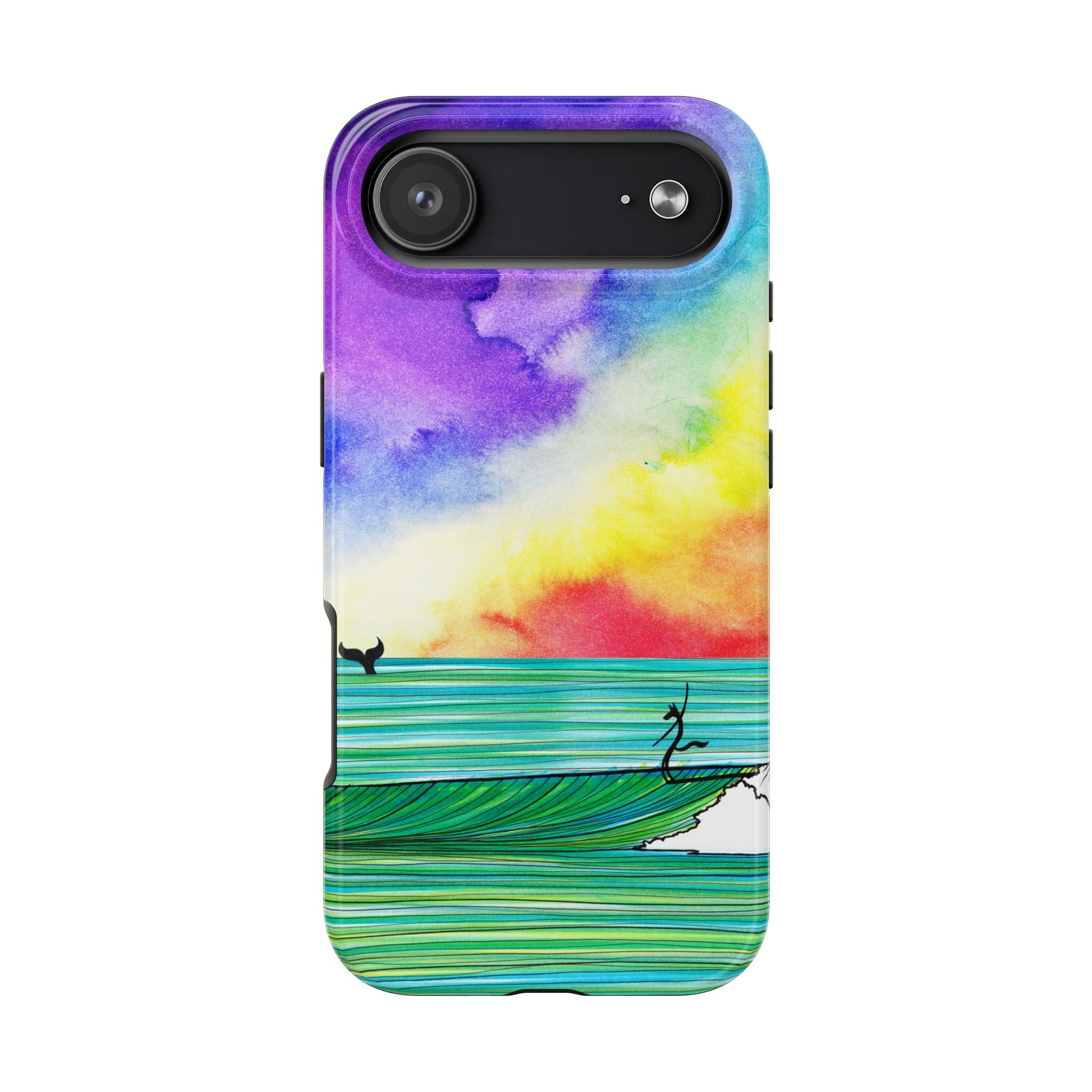 The Wolf And The Whale Tough Phone Case
