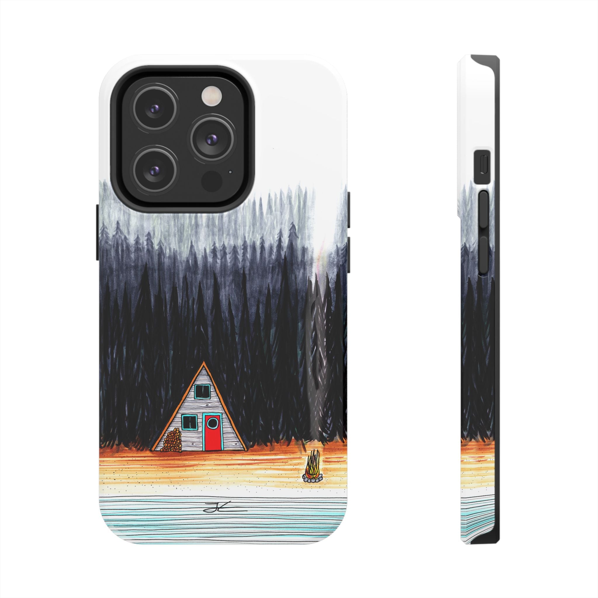 Cabin by The End Of The Road Tough Phone Case