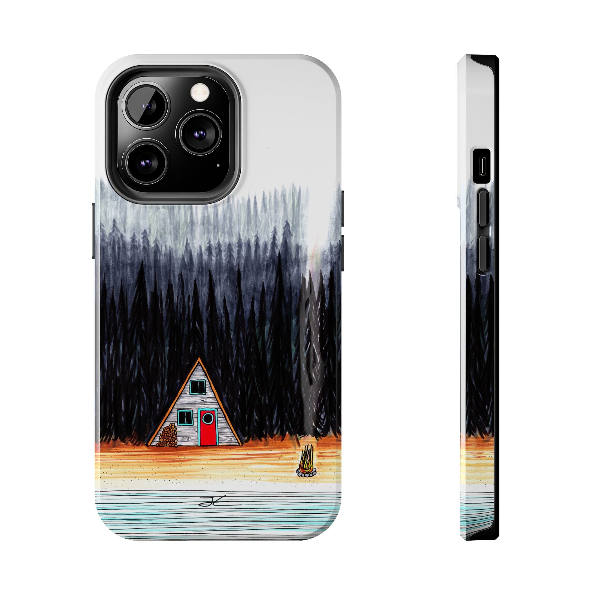 Cabin by The End Of The Road Tough Phone Case
