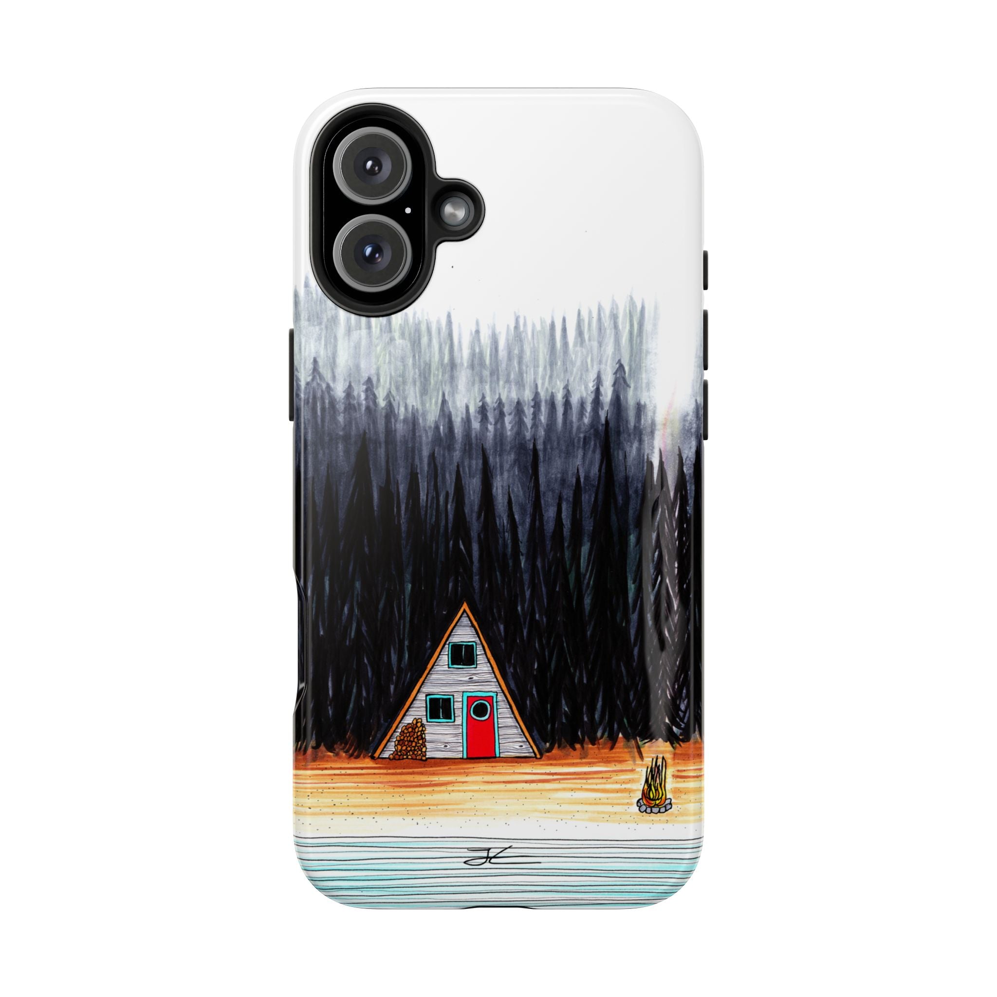 Cabin by The End Of The Road Tough Phone Case