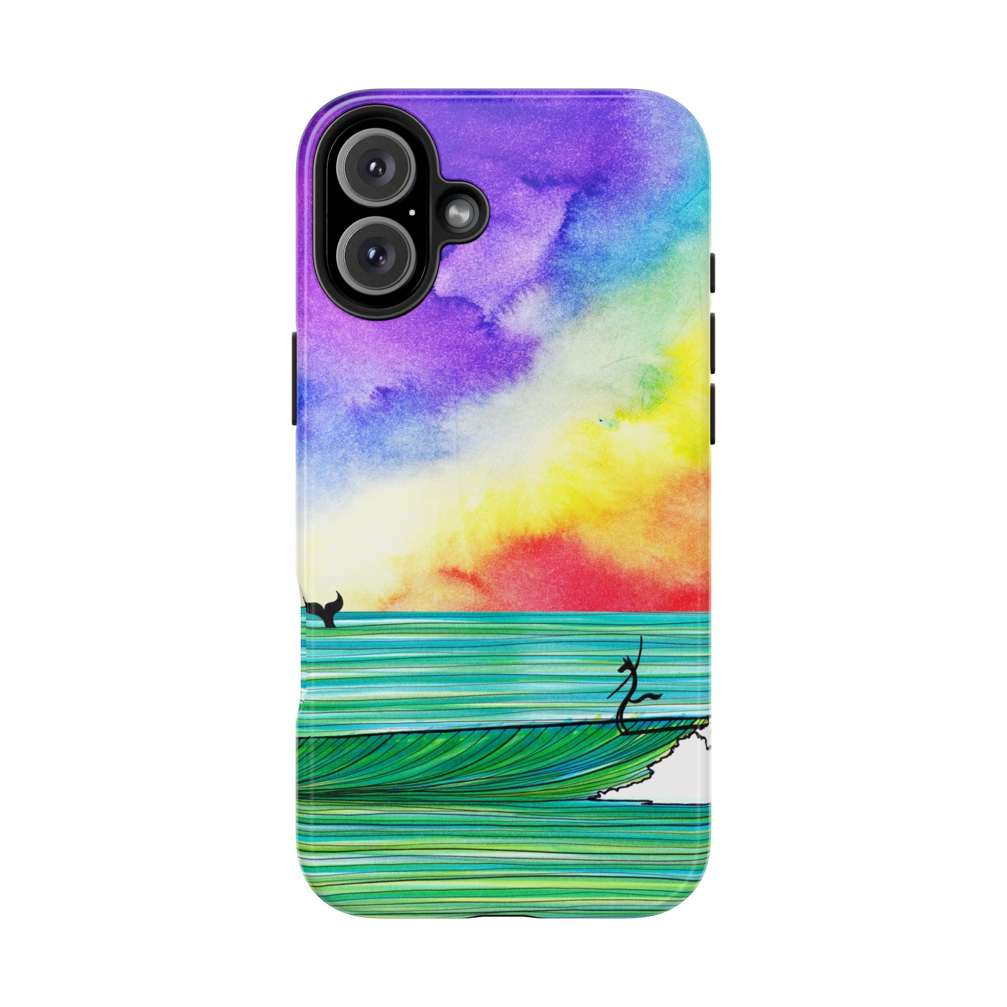 The Wolf And The Whale Tough Phone Case
