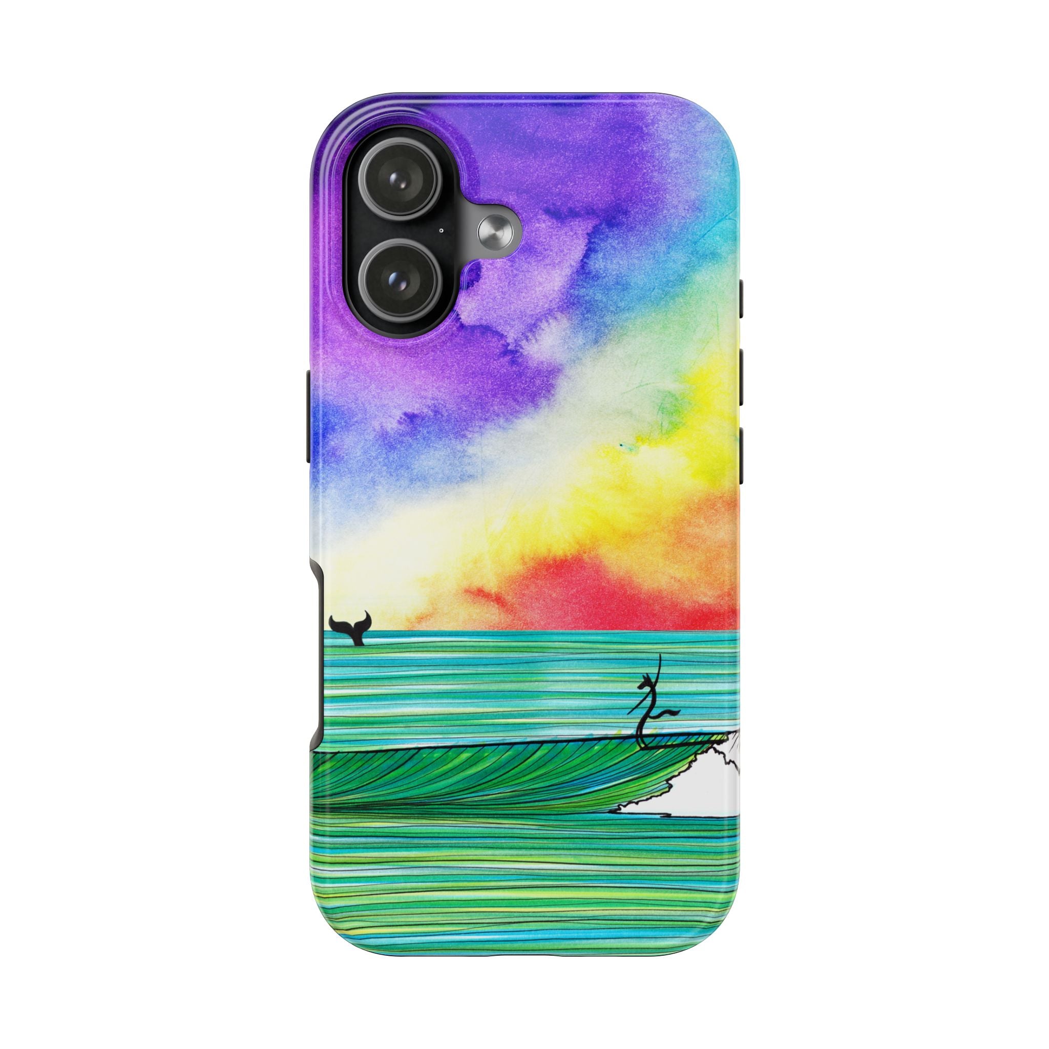 The Wolf And The Whale Tough Phone Case