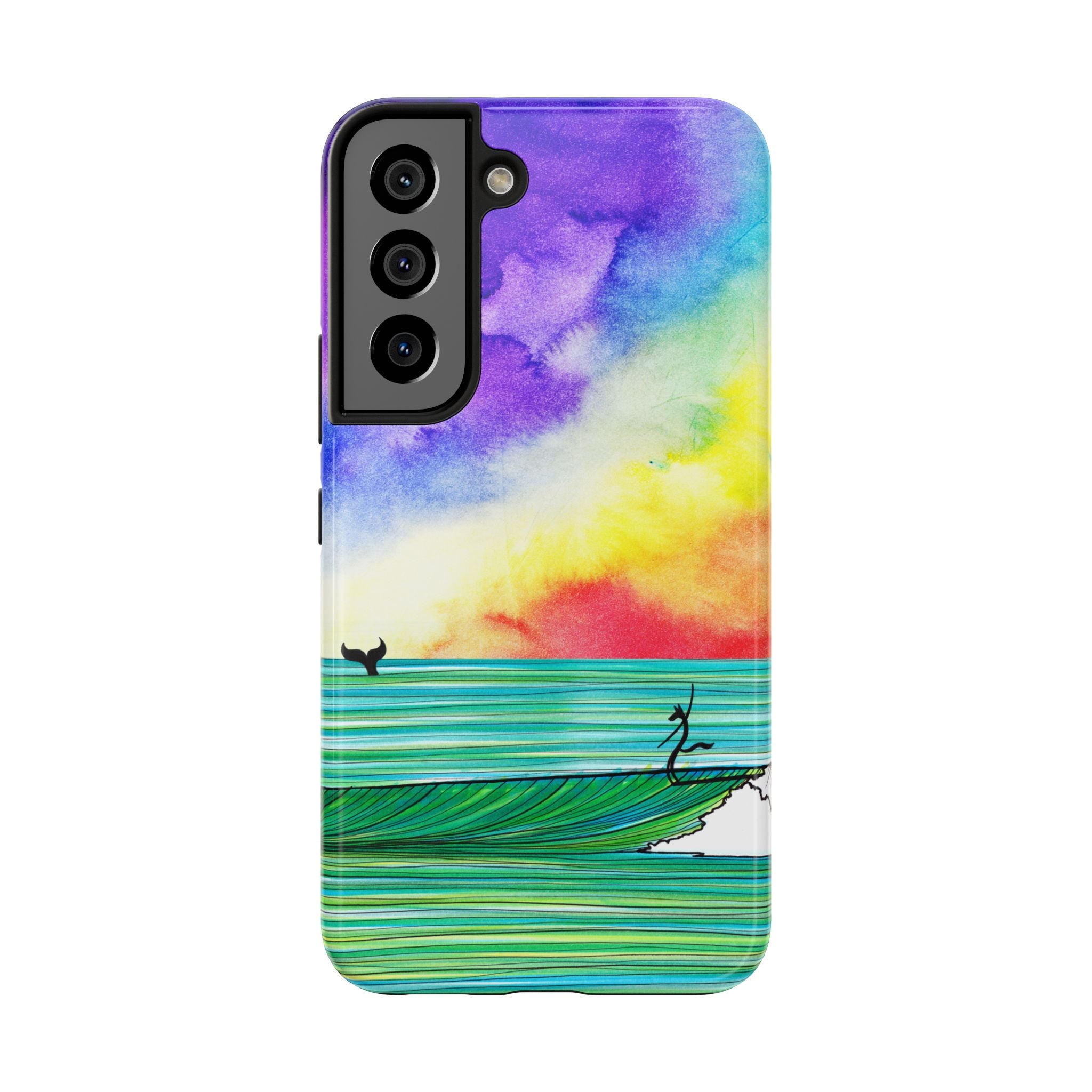The Wolf And The Whale Tough Phone Case