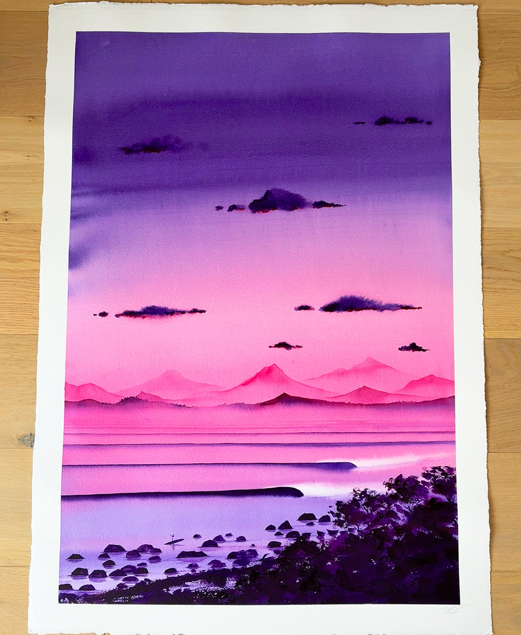 Abundance. Original signed water color illustration