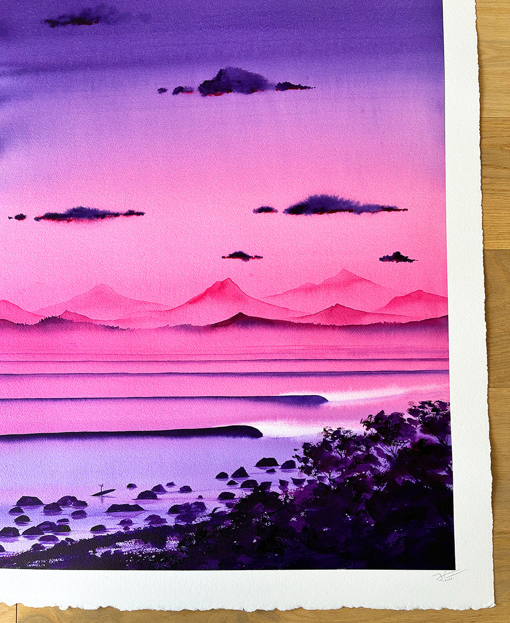 Abundance. Original signed water color illustration