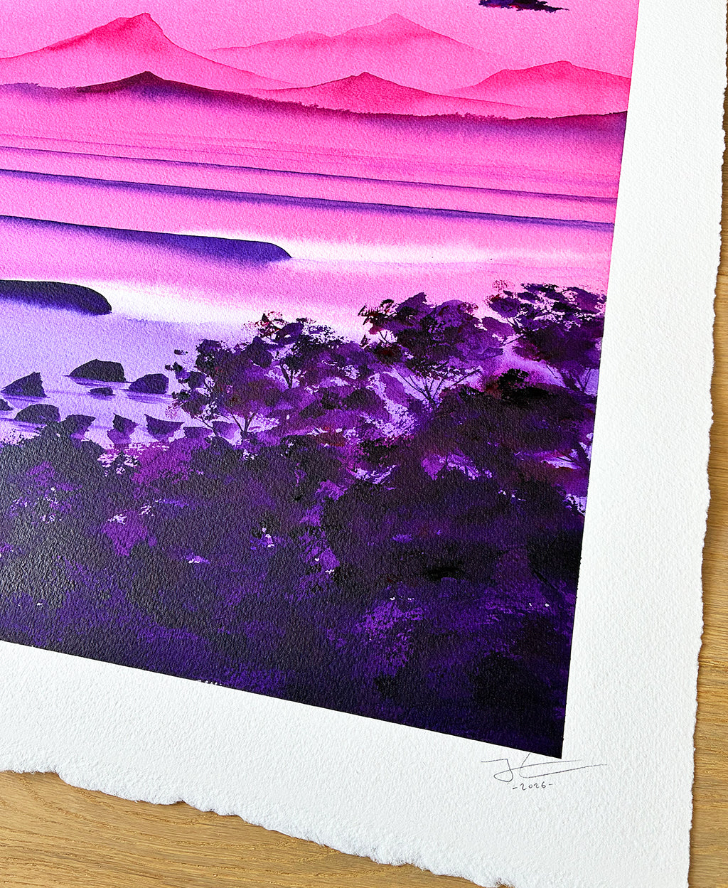Abundance. Original signed water color illustration
