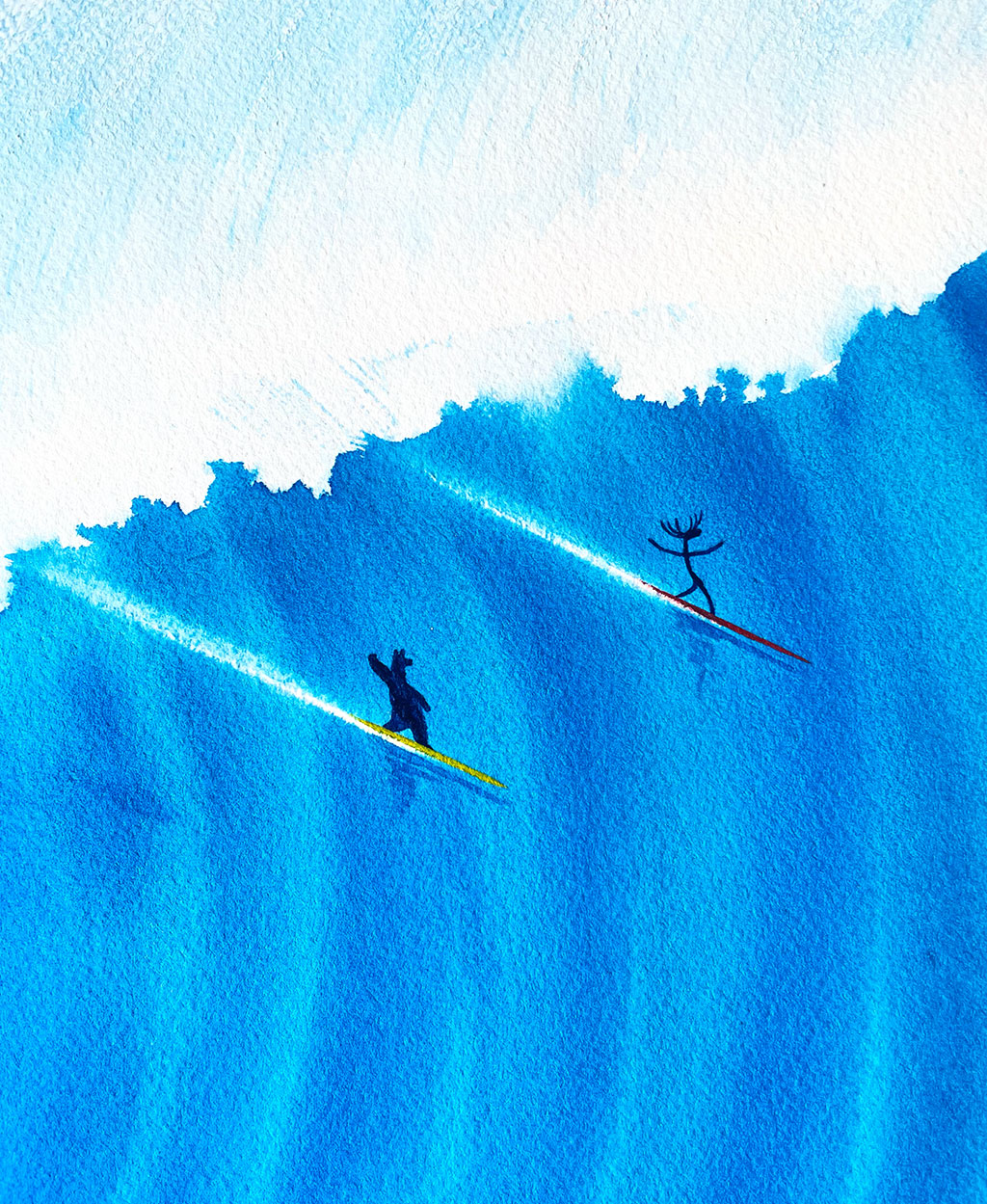 Animal Chargers - Wave 3. Original signed illustration