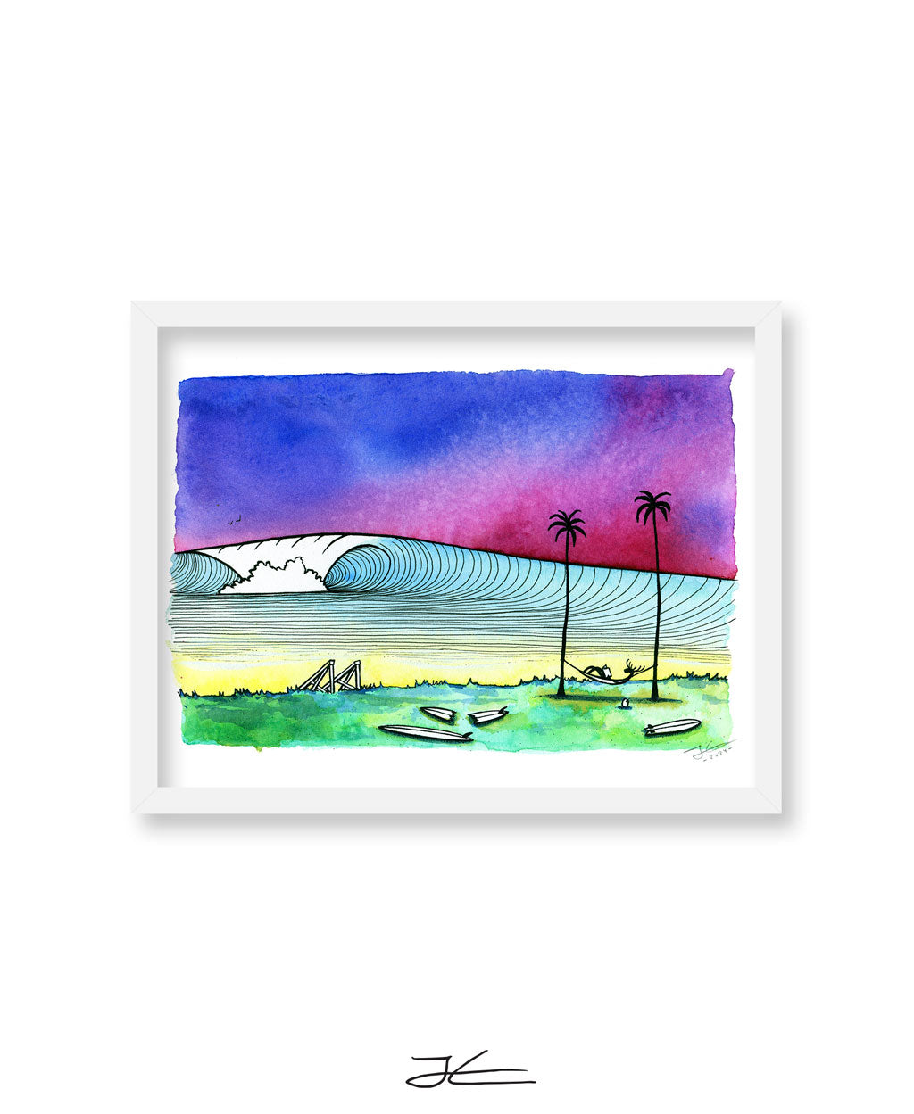 Backyard - Print/ Framed Print